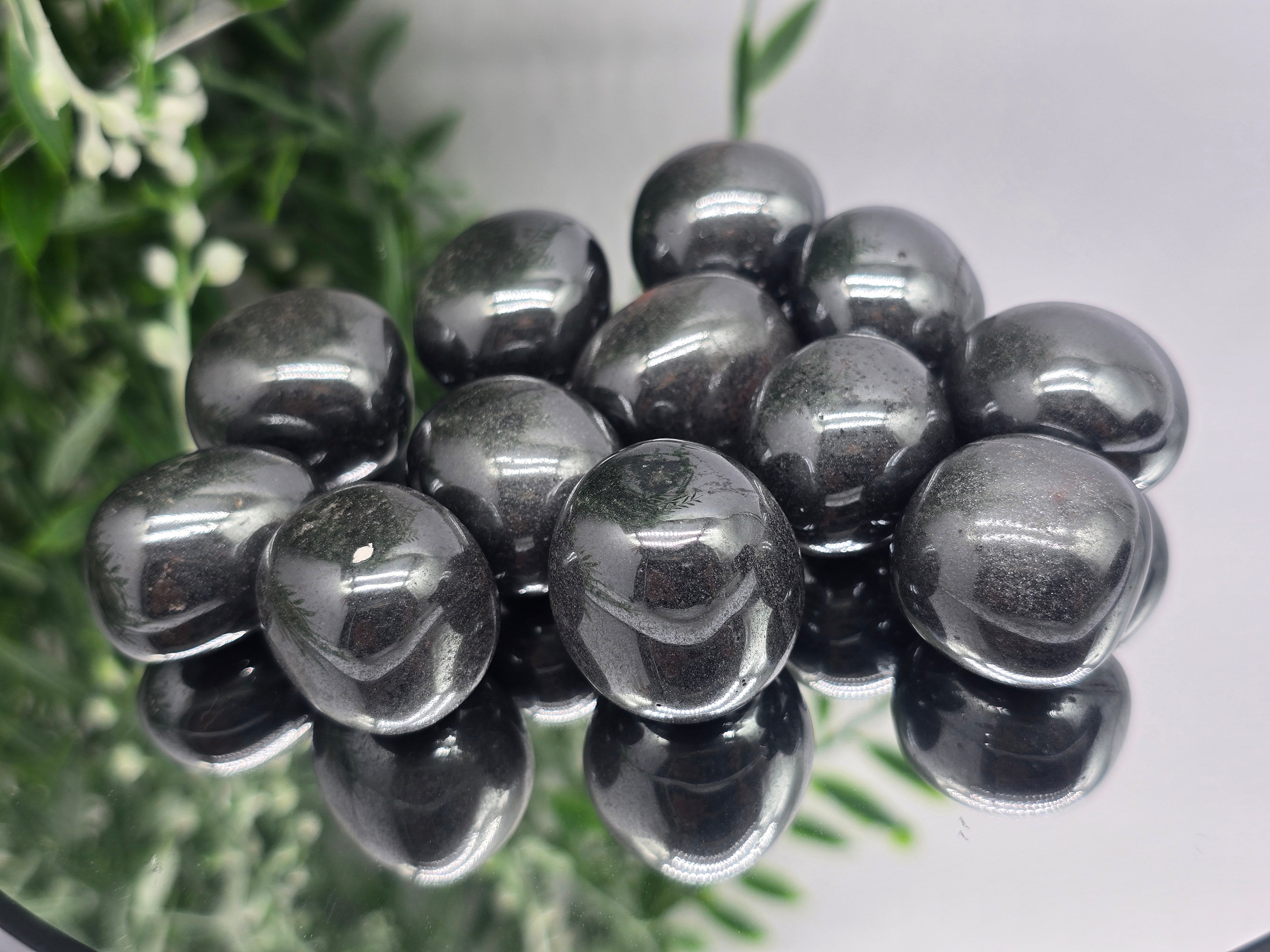 Hematite Tumbled Stone Crystal Wellness