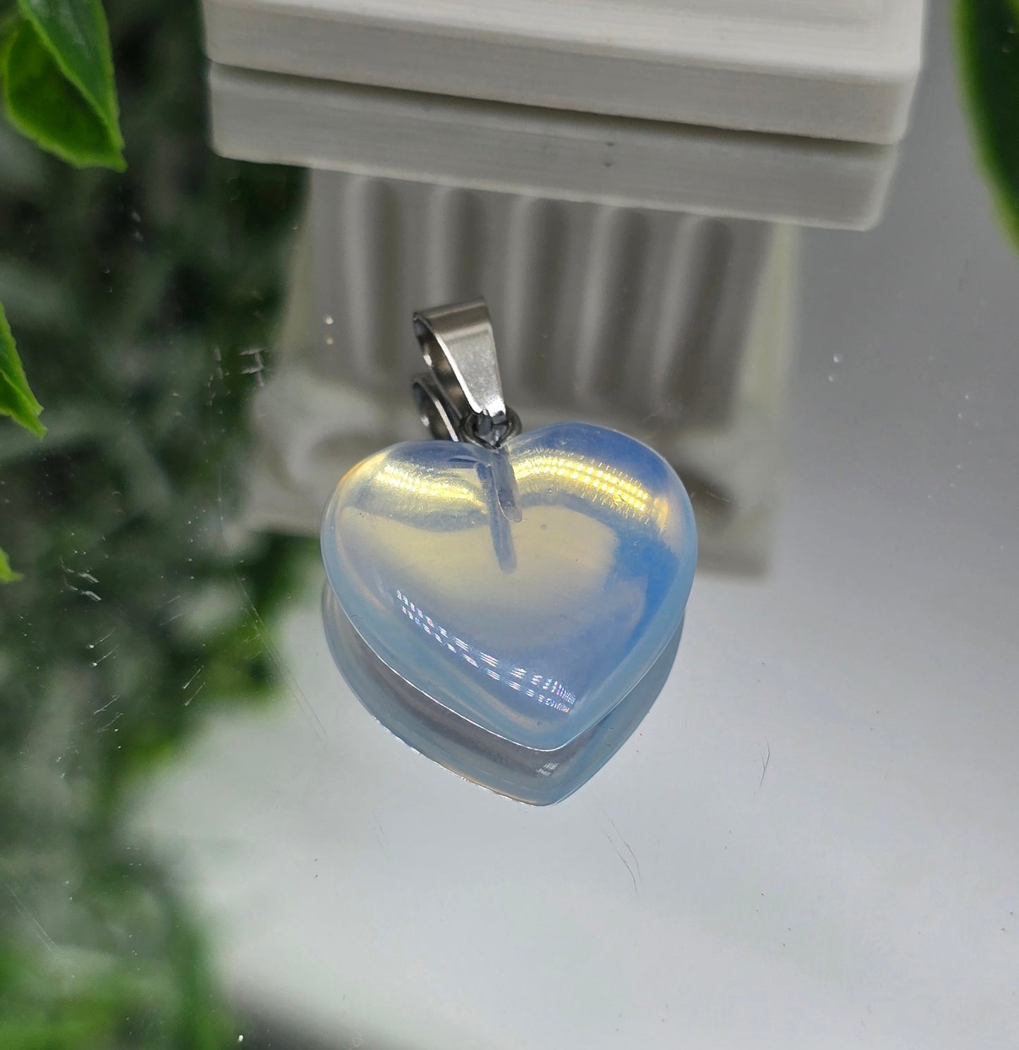 Variety Crystal Heart Pendant | Healing Crystal Necklace for Love, Balance & Daily Energy Crystal Wellness