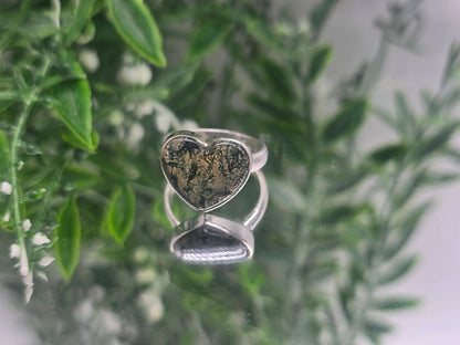 Moss Agate Sterling Silver Ring “Nature’s Balance” – Size 8.5 | Growth, Stability & New Beginning Crystal Wellness