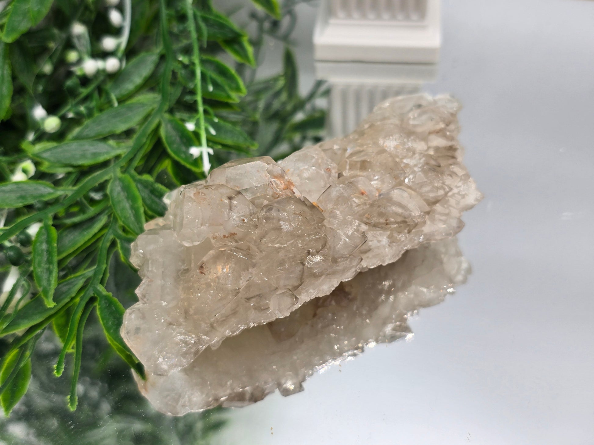 Elestial Quartz Specimen 100 × 60 × 33 mm (Stone of Spiritual Evolution & Divine Wisdom) Crystal Wellness