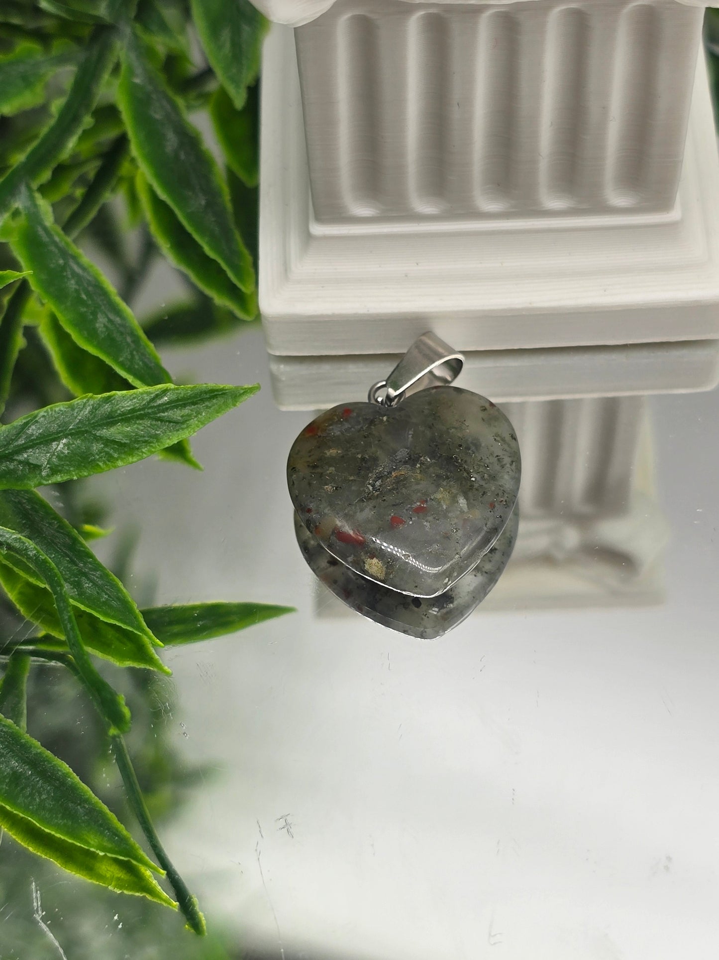 Variety Crystal Heart Pendant | Healing Crystal Necklace for Love, Balance & Daily Energy Crystal Wellness