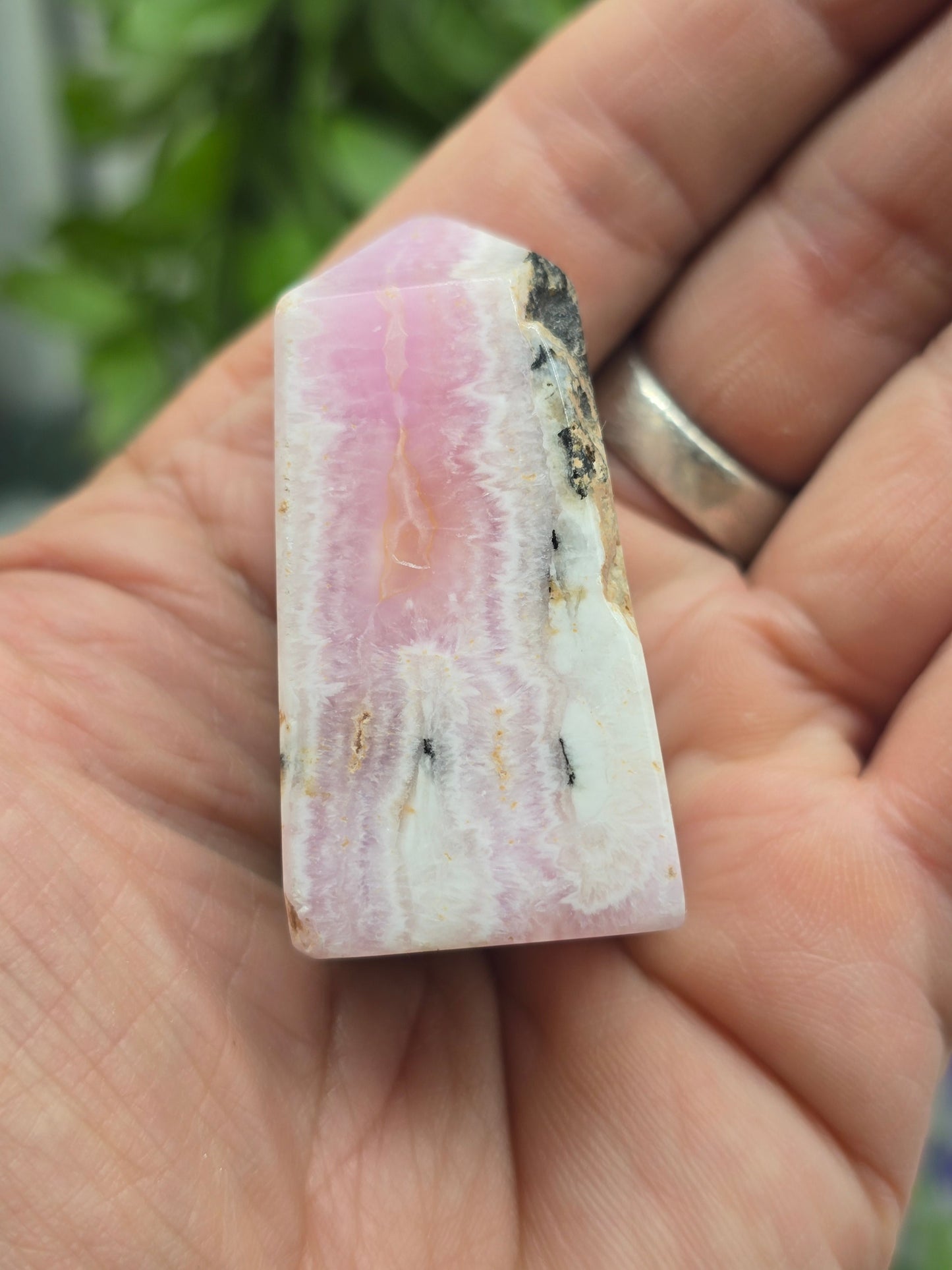 Pink Aragonite Point - Stone of Emotional Healing, Inner Peace & Heart-Centred Compassion Crystal Wellness