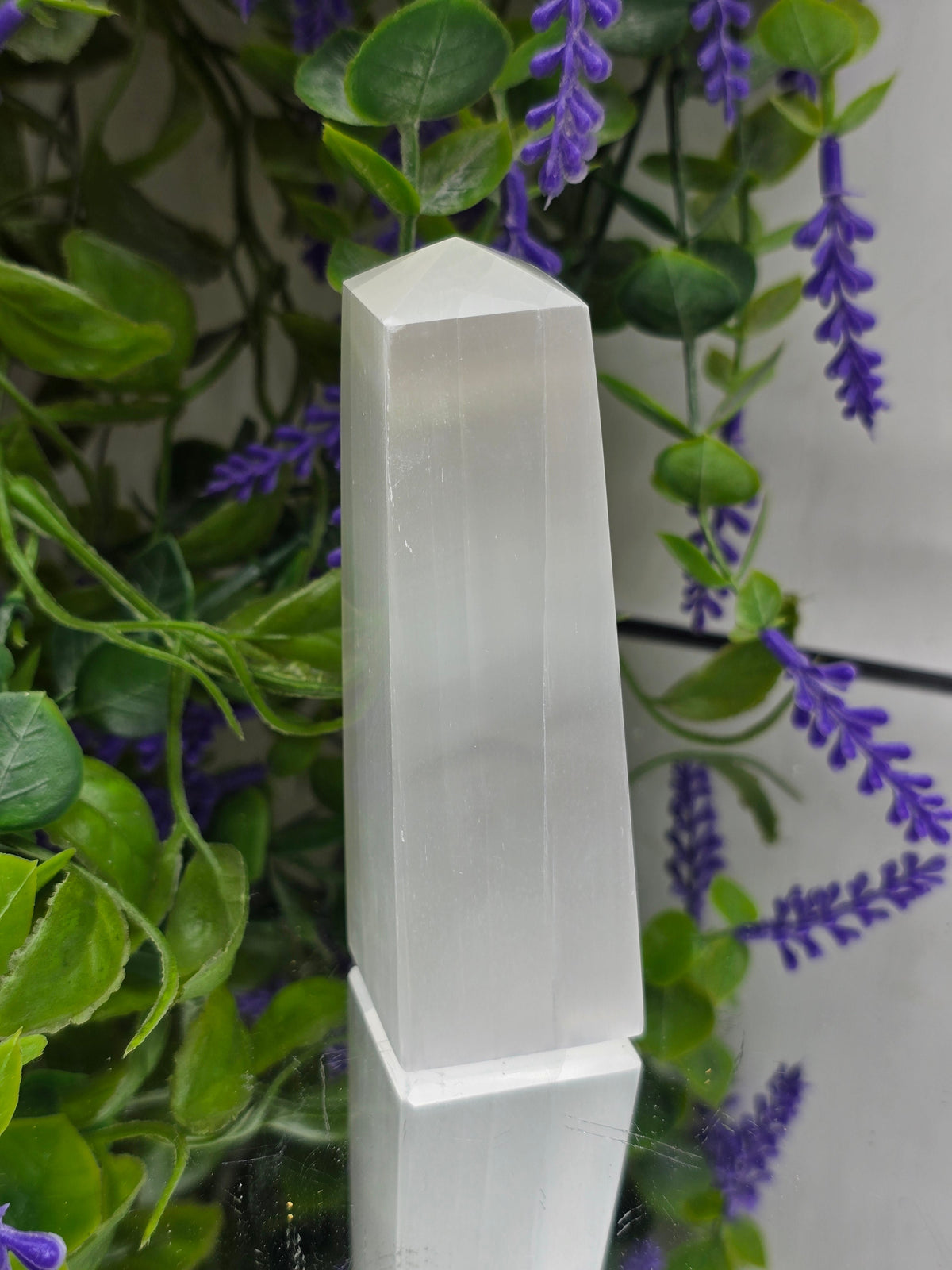 Selenite Obelisk — Stone of Clarity, Cleansing & Spiritual Connection Crystal Wellness