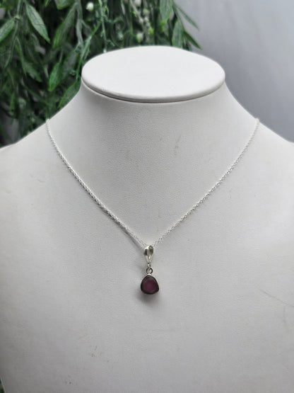 Rare Natural Watermelon Tourmaline 925 Sterling Silver Pendant (Stone of Heart Harmony) Crystal Wellness