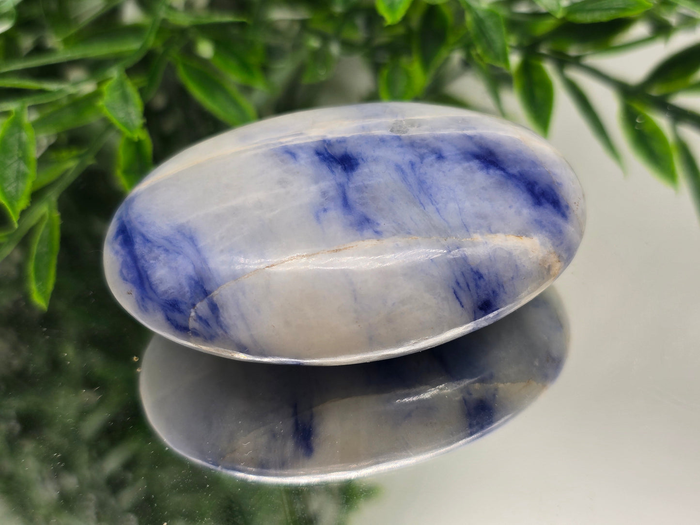 Afghanite Palmstone (Stone of Higher Mind, Truth & Spiritual Awakening) Crystal Wellness