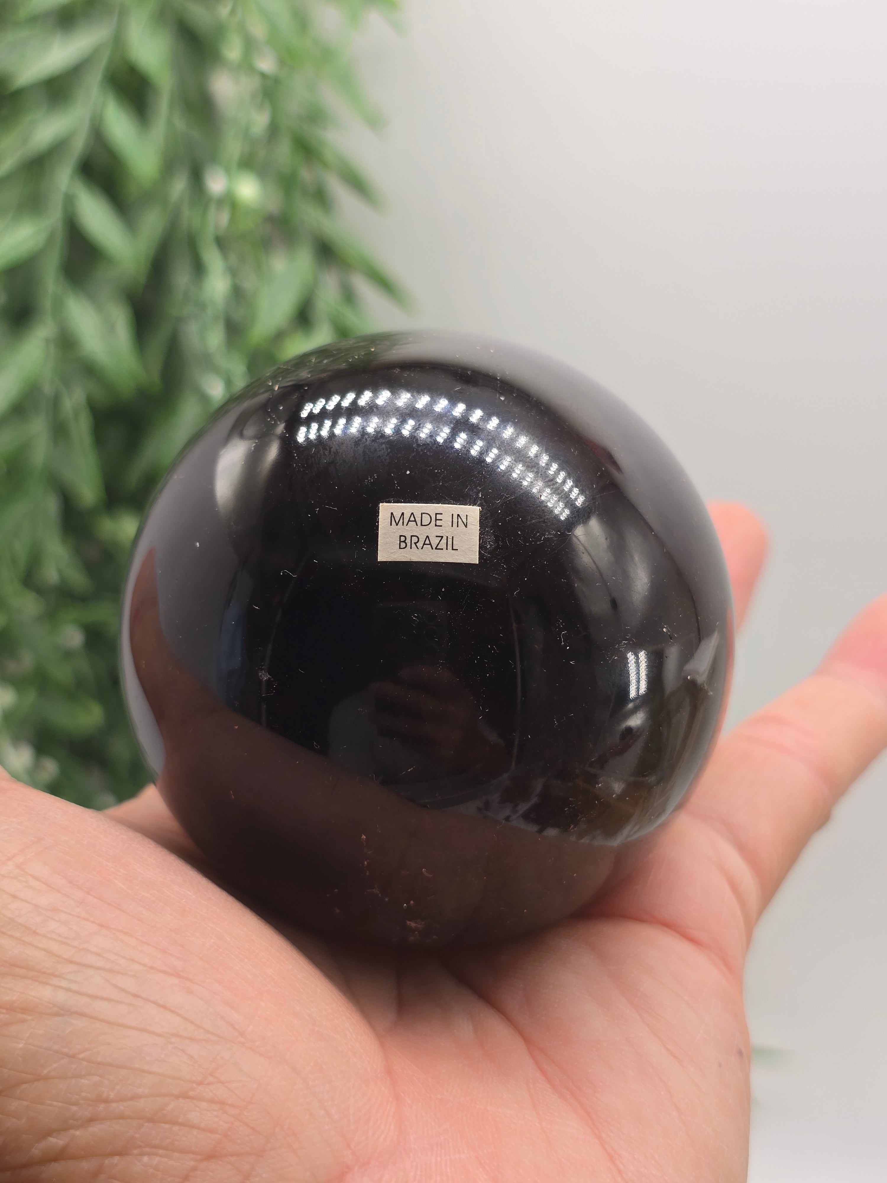 High-Grade Smoky Quartz Sphere 7.5cm – Stone of Power, Grounding Protection & Deep Energy Detox (0.55kg) Crystal Wellness