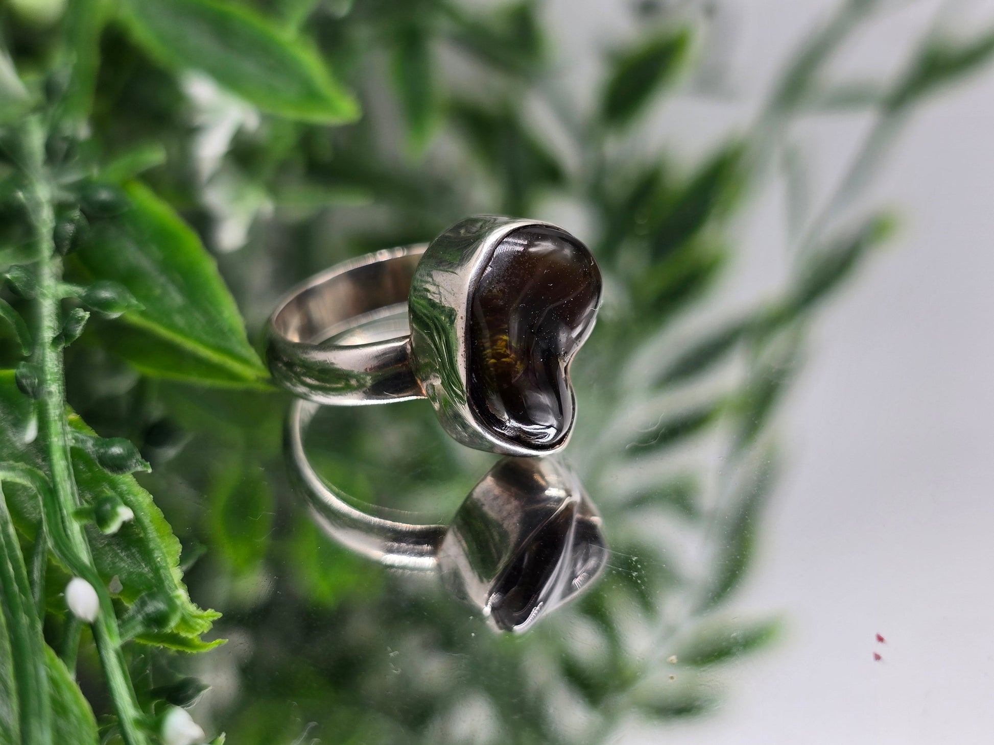 🔥 Mexican Fire Agate 925 Sterling Silver Ring – Size 6.5 | Powerful Protection Crystal & Energy Shield Stone Crystal Wellness