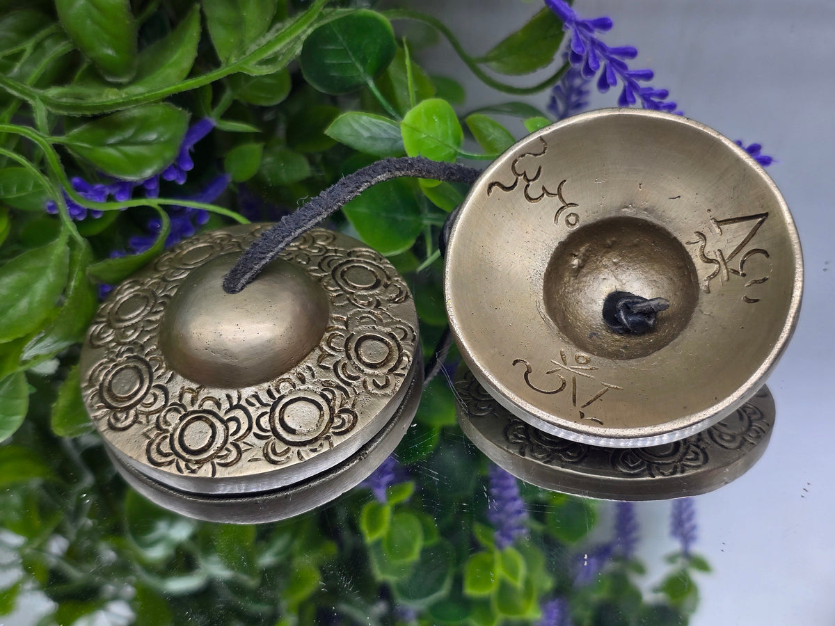 Tibetan Ting Sha 6.5cm – Sacred Sound & Energy Clearing Crystal Wellness