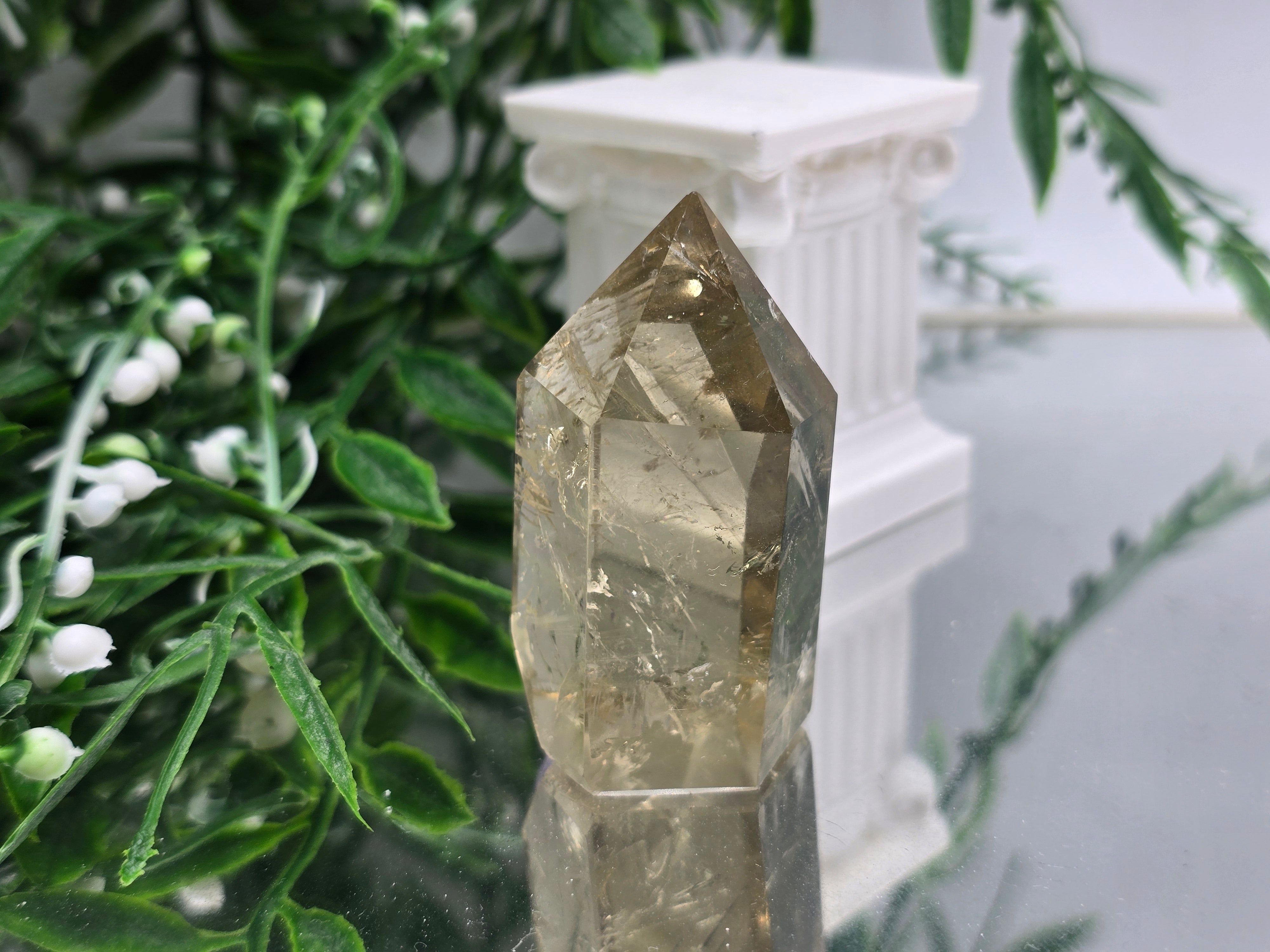 Genuine Natural Citrine Point – Stone of Abundance | Madagascar | 61g | 5 × 3cm Crystal Wellness
