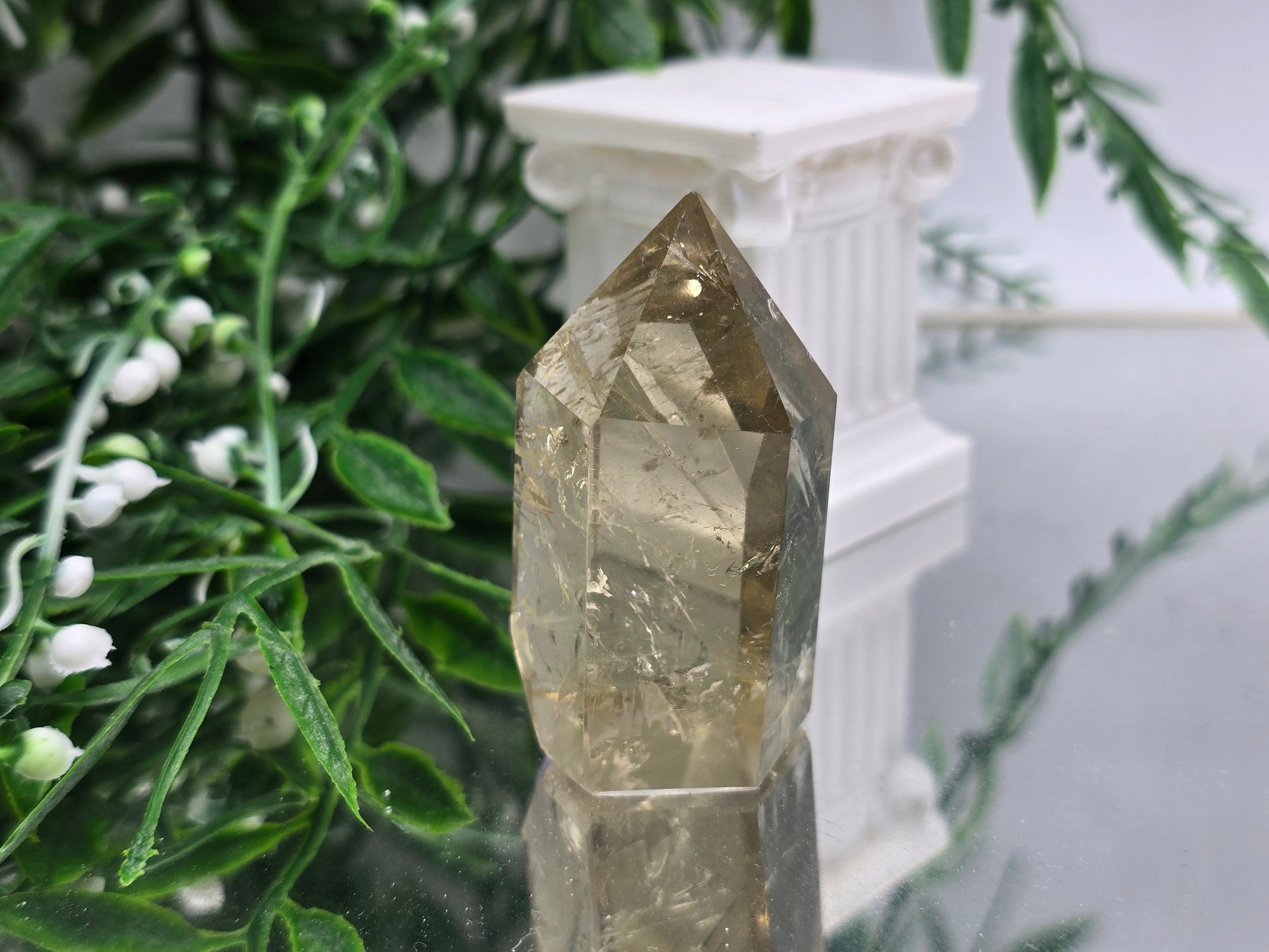 Genuine Natural Citrine Point – Stone of Abundance | Madagascar | 61g | 5 × 3cm Crystal Wellness