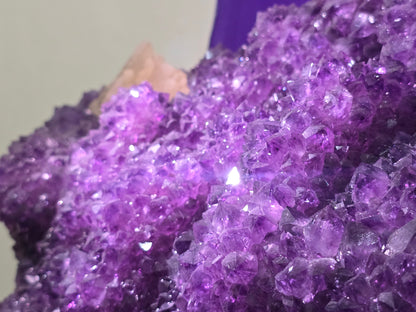 Amethyst Cluster AAA Superb Deep Purple Quality 21.7 Kgs 64cm x 36cm Crystal Wellness