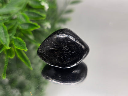 Genuine Nuumite Tumbled Stone (Stone of Ancient Protection & Personal Power) Crystal Wellness