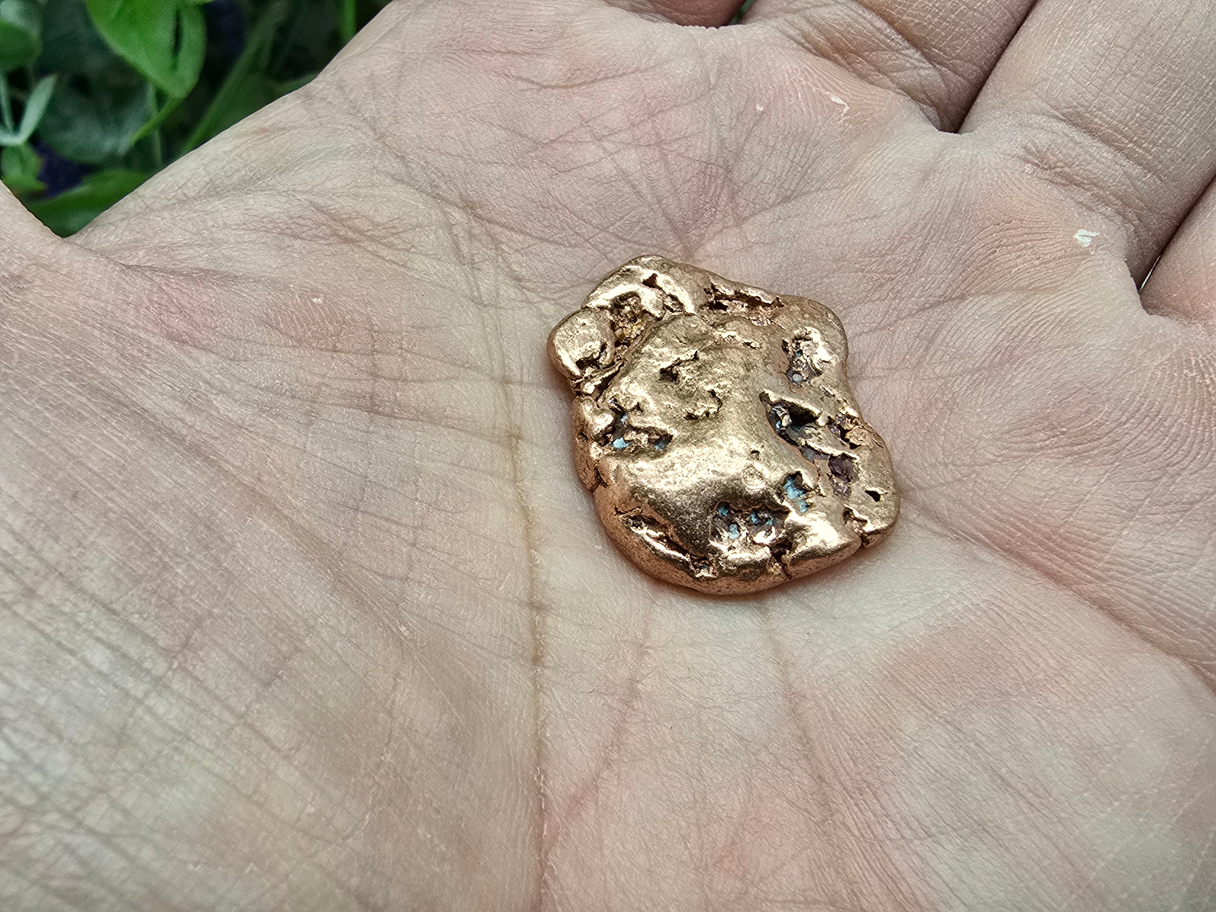 Native Copper Nugget Crystal Wellness