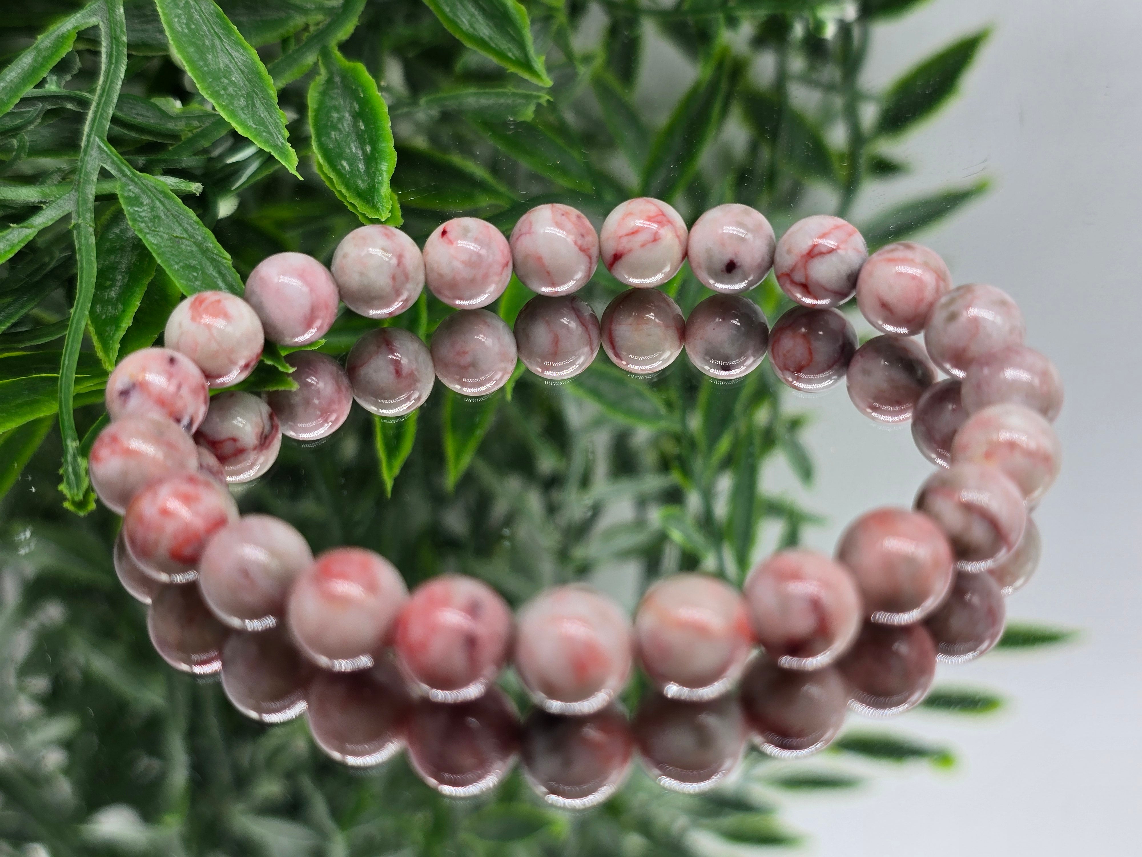 Cinnabar Beads Bracelet – 8mm | 10mm | 12mm Crystal Wellness