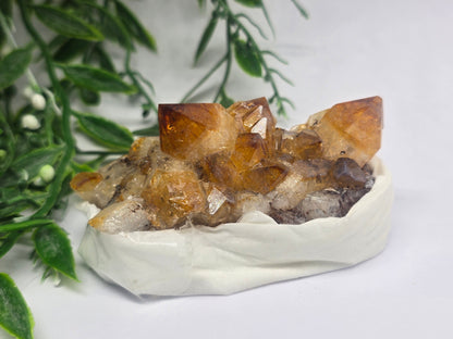Citrine Cluster Crystal Wellness