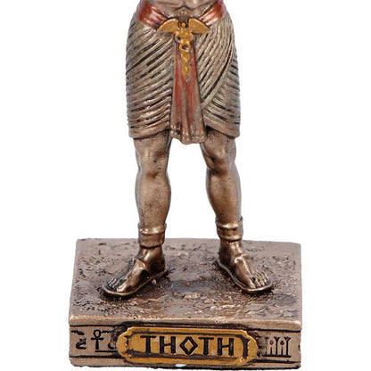 Thoth God of Knowledge Mini Figurine 8.5cm Crystal Wellness