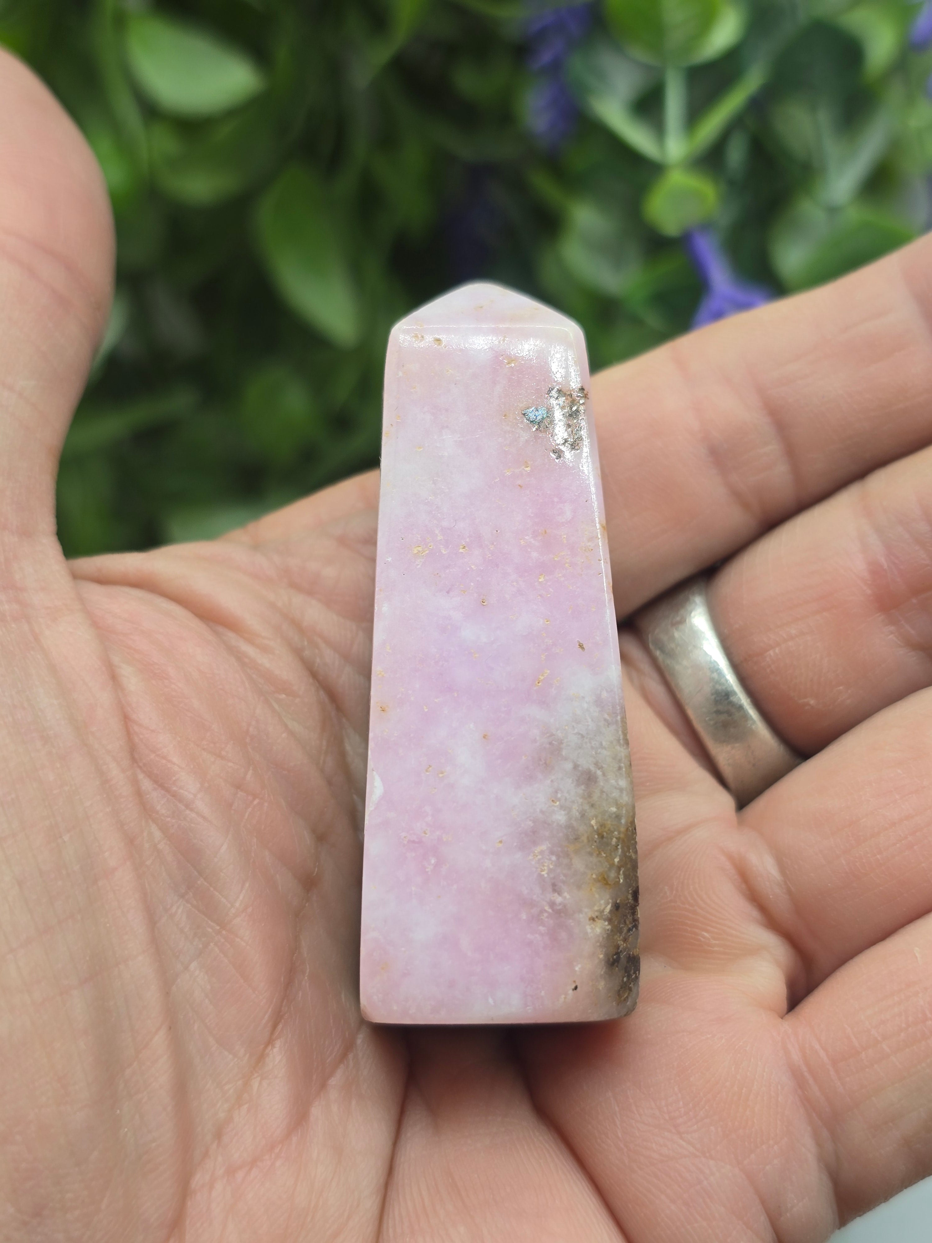 Pink Aragonite Point - Stone of Emotional Healing, Inner Peace & Heart-Centred Compassion Crystal Wellness