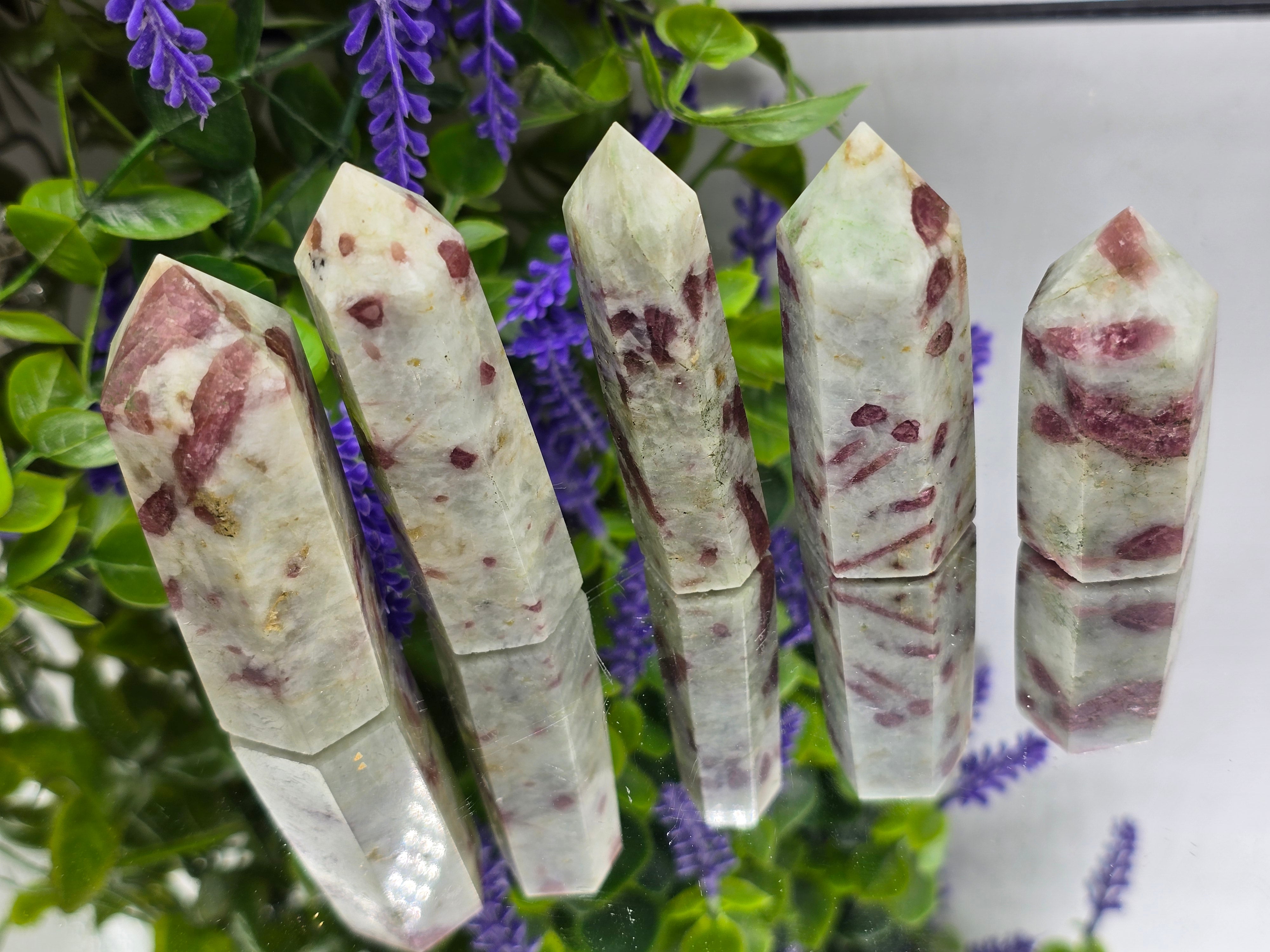 Pink Tourmaline Point (Stone of Love, Emotional Healing & Compassion) Crystal Wellness