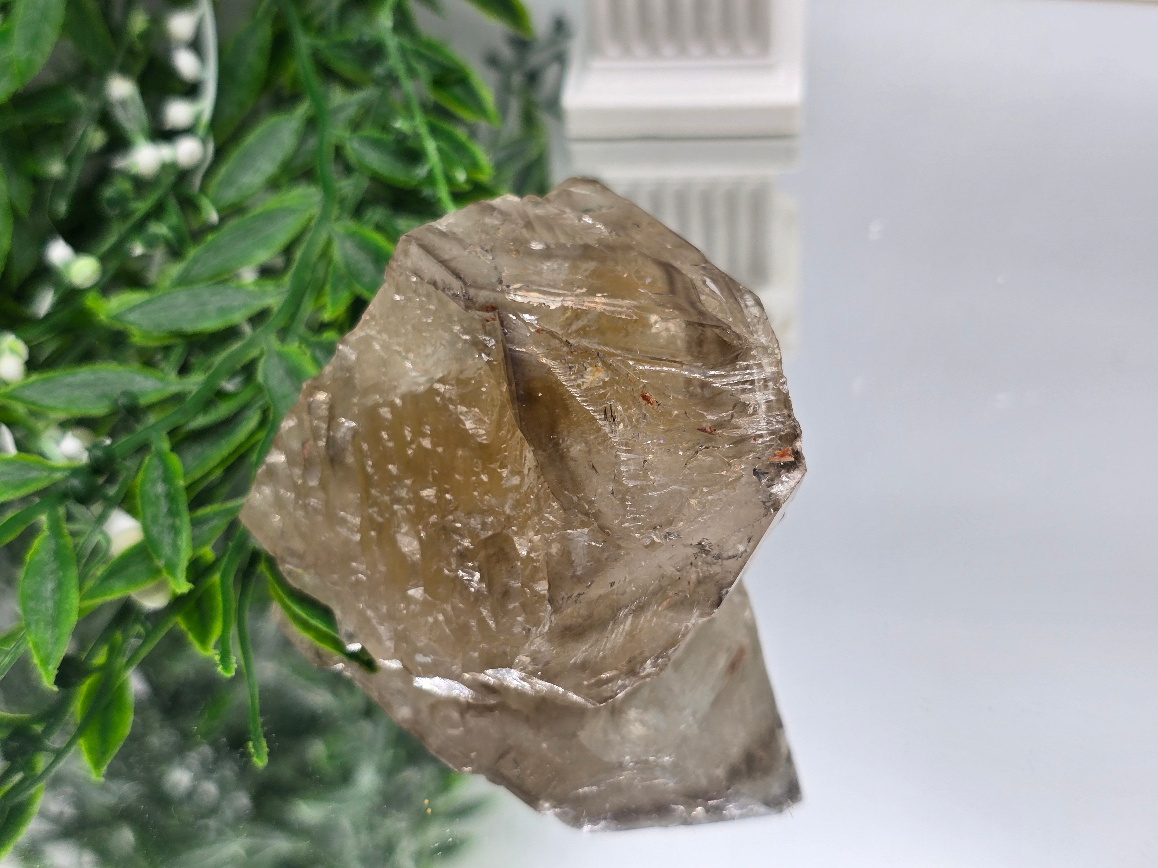 Elestial Quartz Specimen 8 × 7 × 6 cm (Stone of Ancient Wisdom & Spiritual Ascension) Crystal Wellness