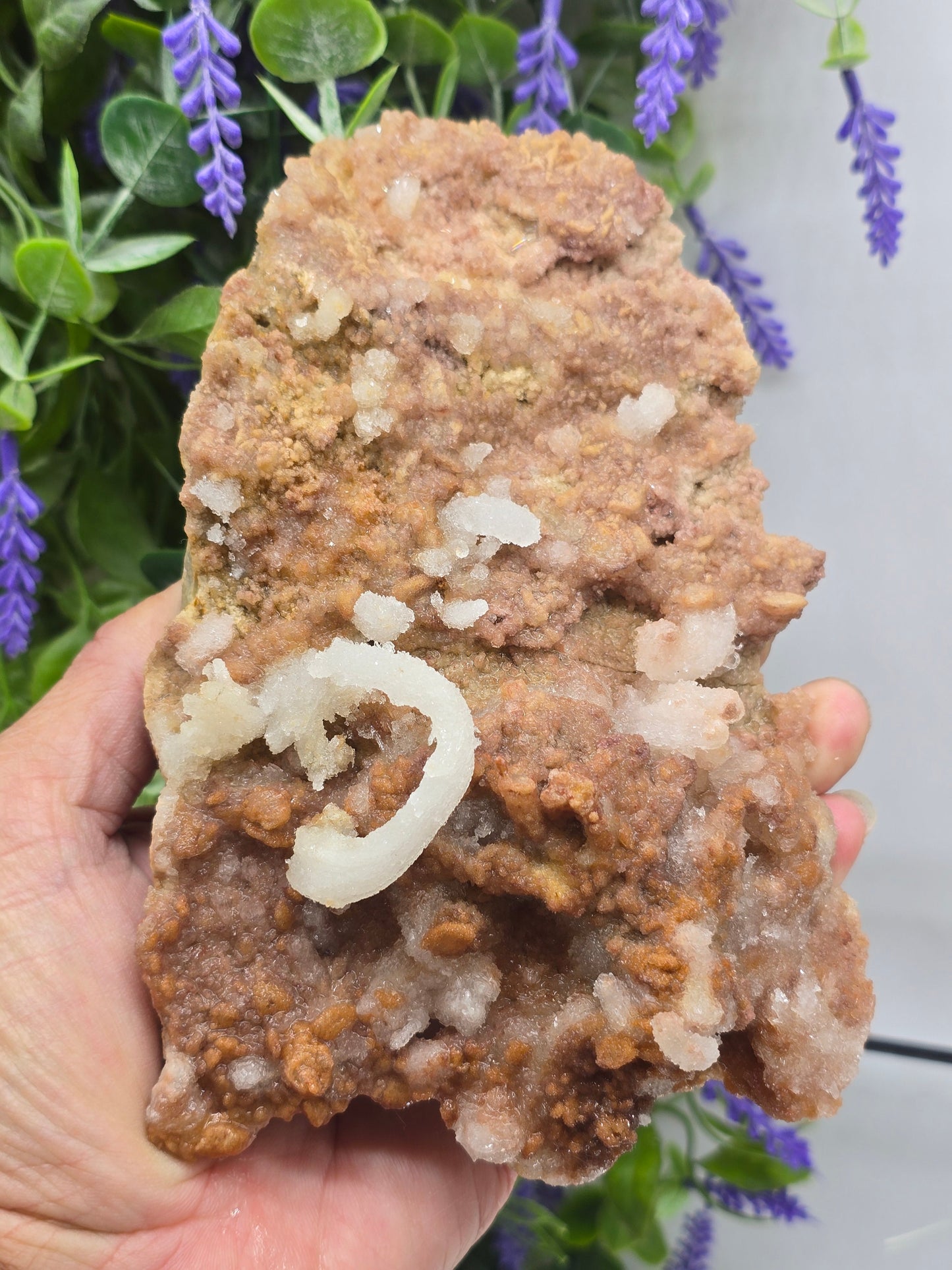 Rare Anandalite Quartz in Matrix – Stone of Joy, Spiritual Awakening & Higher Consciousness | Maharashtra, India Crystal Wellness
