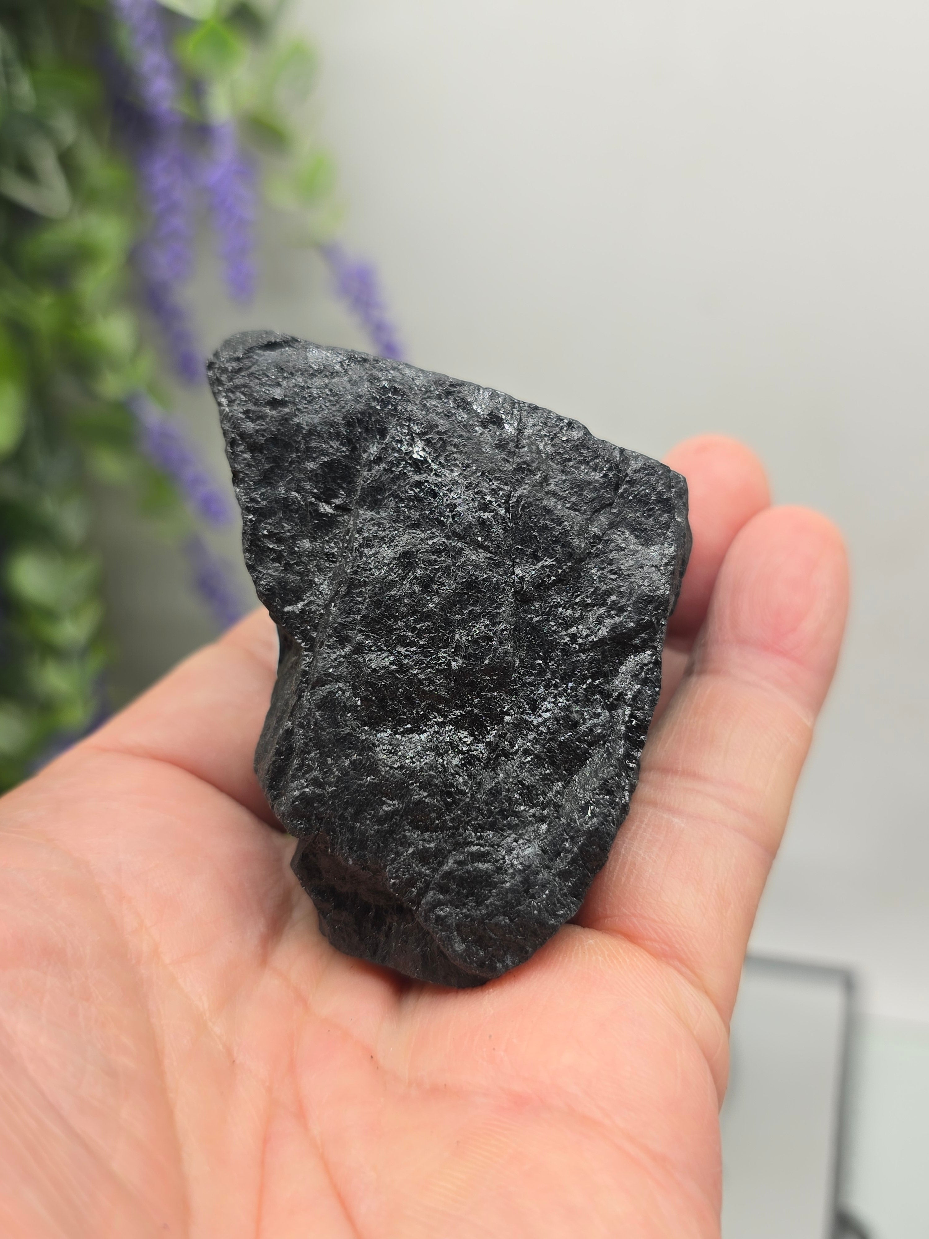 Black Tourmaline Raw Variety – Natural Protection Stone Crystal Wellness