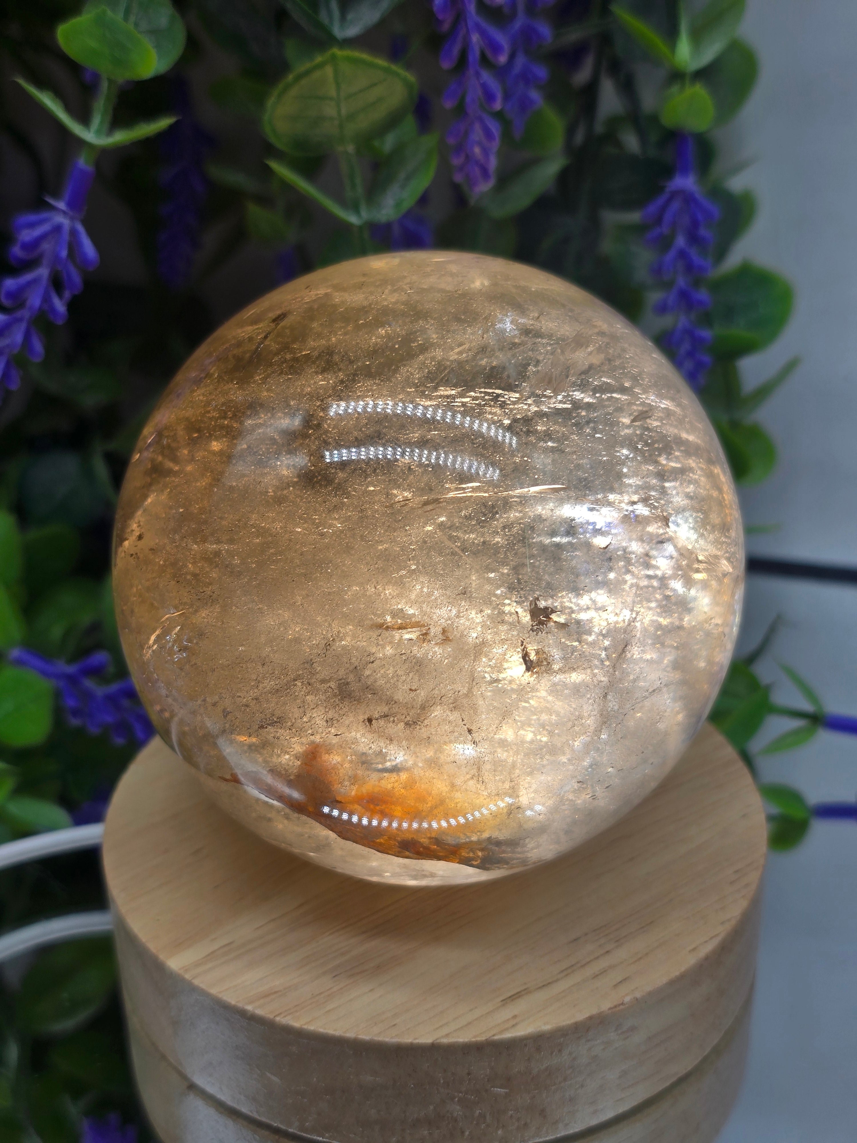 Smoky Quartz Sphere – 9 cm |
Stone of Grounding, Power & Emotional Balance Crystal Wellness