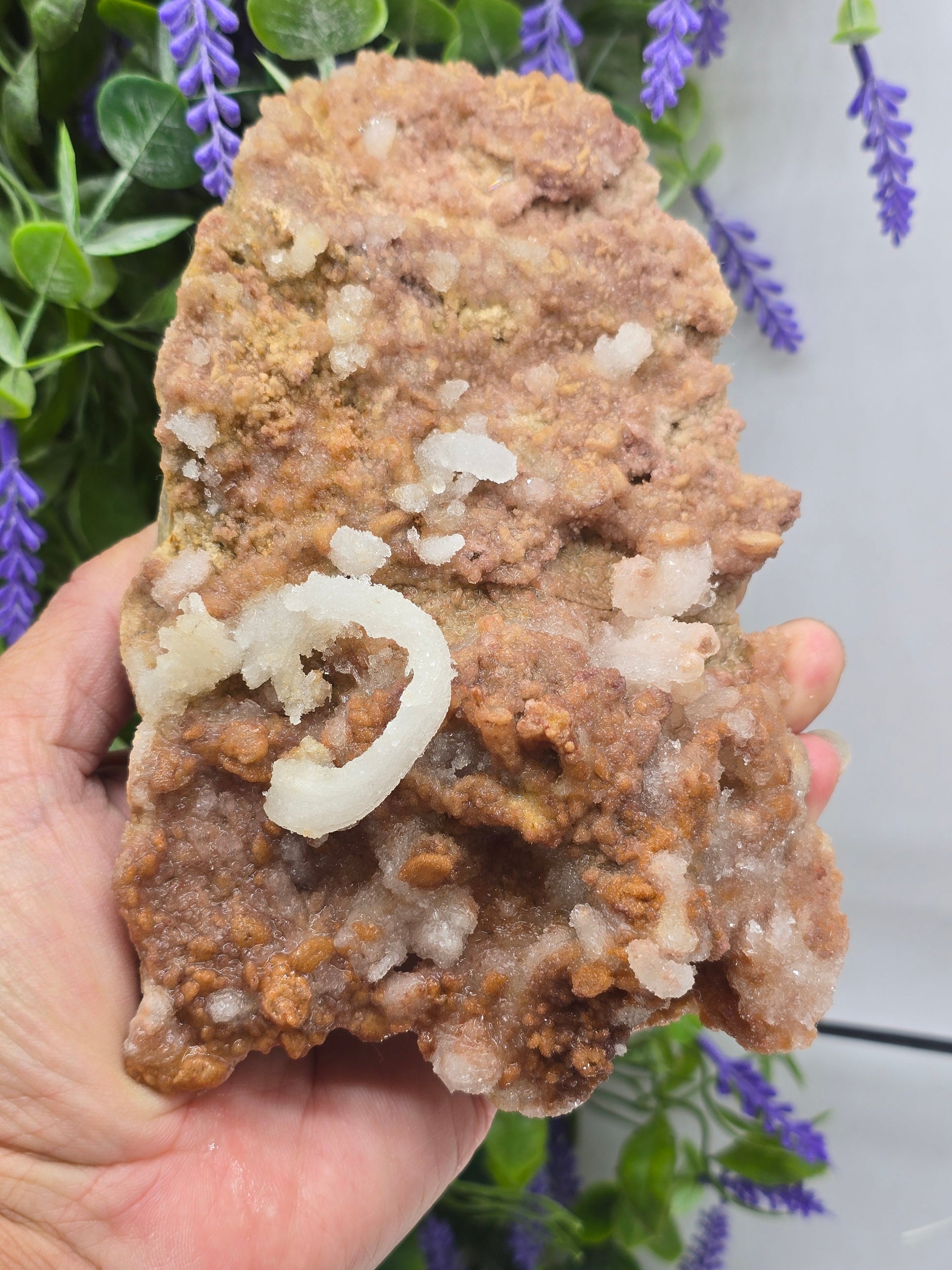 Rare Anandalite Quartz in Matrix – Stone of Joy, Spiritual Awakening & Higher Consciousness | Maharashtra, India Crystal Wellness