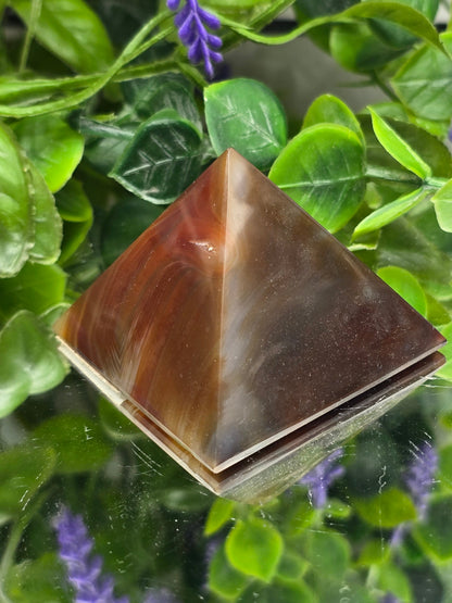 Carnelian Pyramid — Stone of Motivation, Vitality & Transformation Crystal Wellness