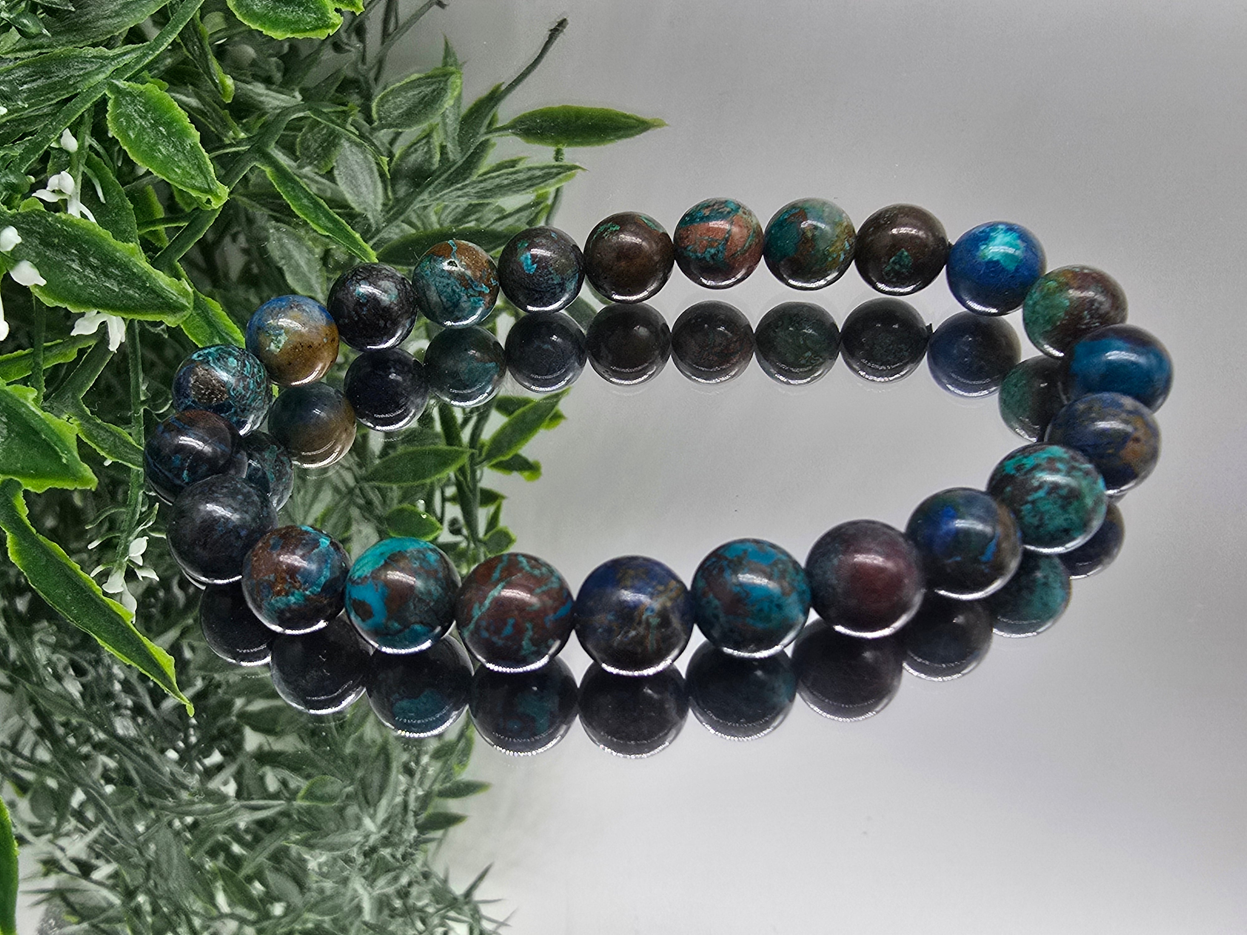Shattuckite High Grade Beads Bracelet