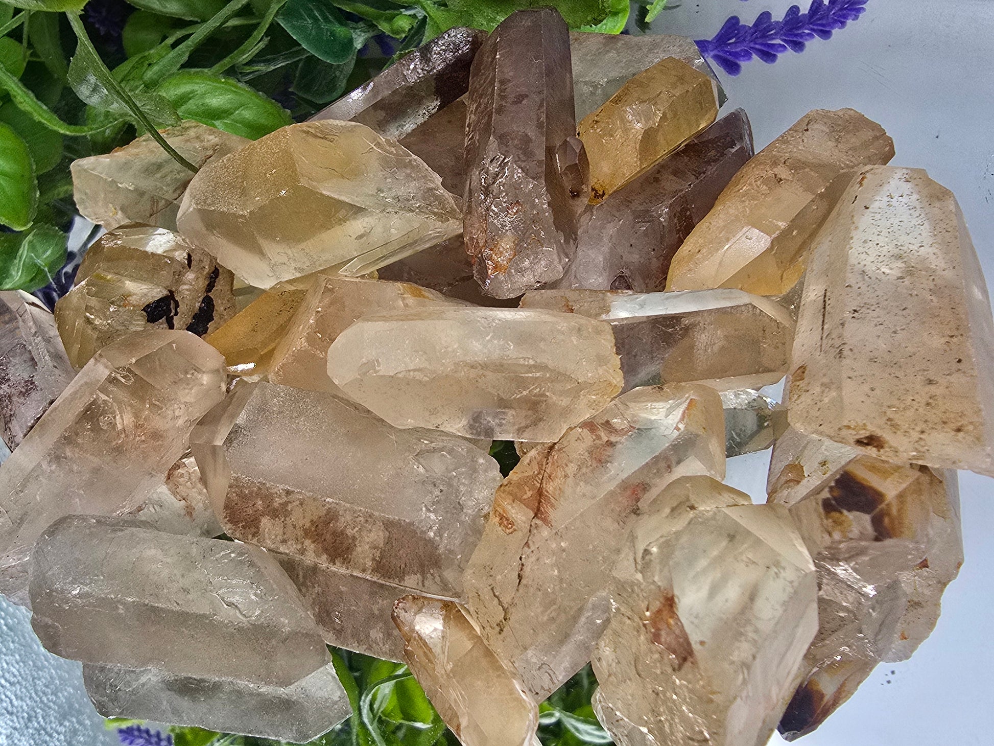 Tangerine Quartz Point (Stone of Creative Vitality & Joyful Manifestation) Crystal Wellness