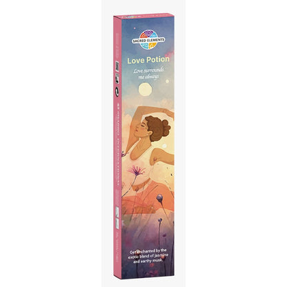 Love Potion Manifestation Incense 15gms Sticks | 3 Boxes Value Pack Crystal Wellness
