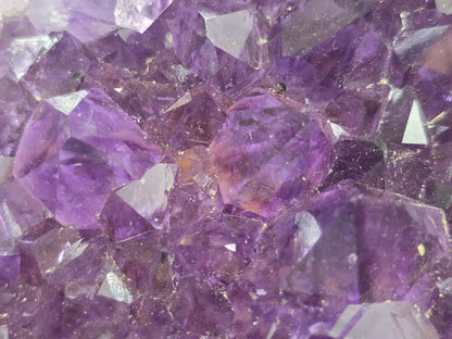 Rare Amethyst Cluster with Cacoxenite & Calcite – AAAA Grade 20x16x6cm | 2.76kg Healing Crystal Crystal Wellness