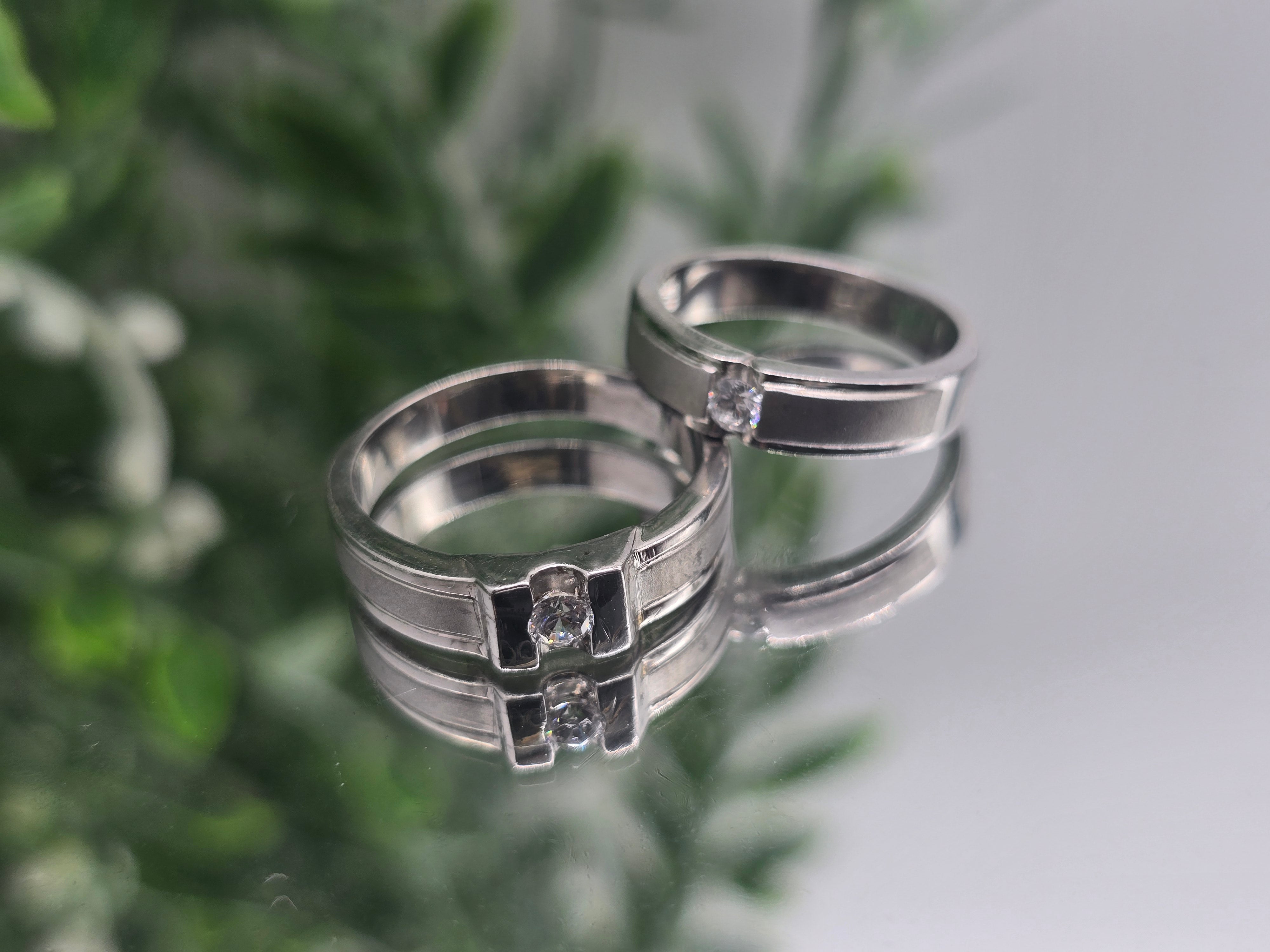 White Zircon Sterling Silver Ring – Pure Elegance, Pure Intention Crystal Wellness