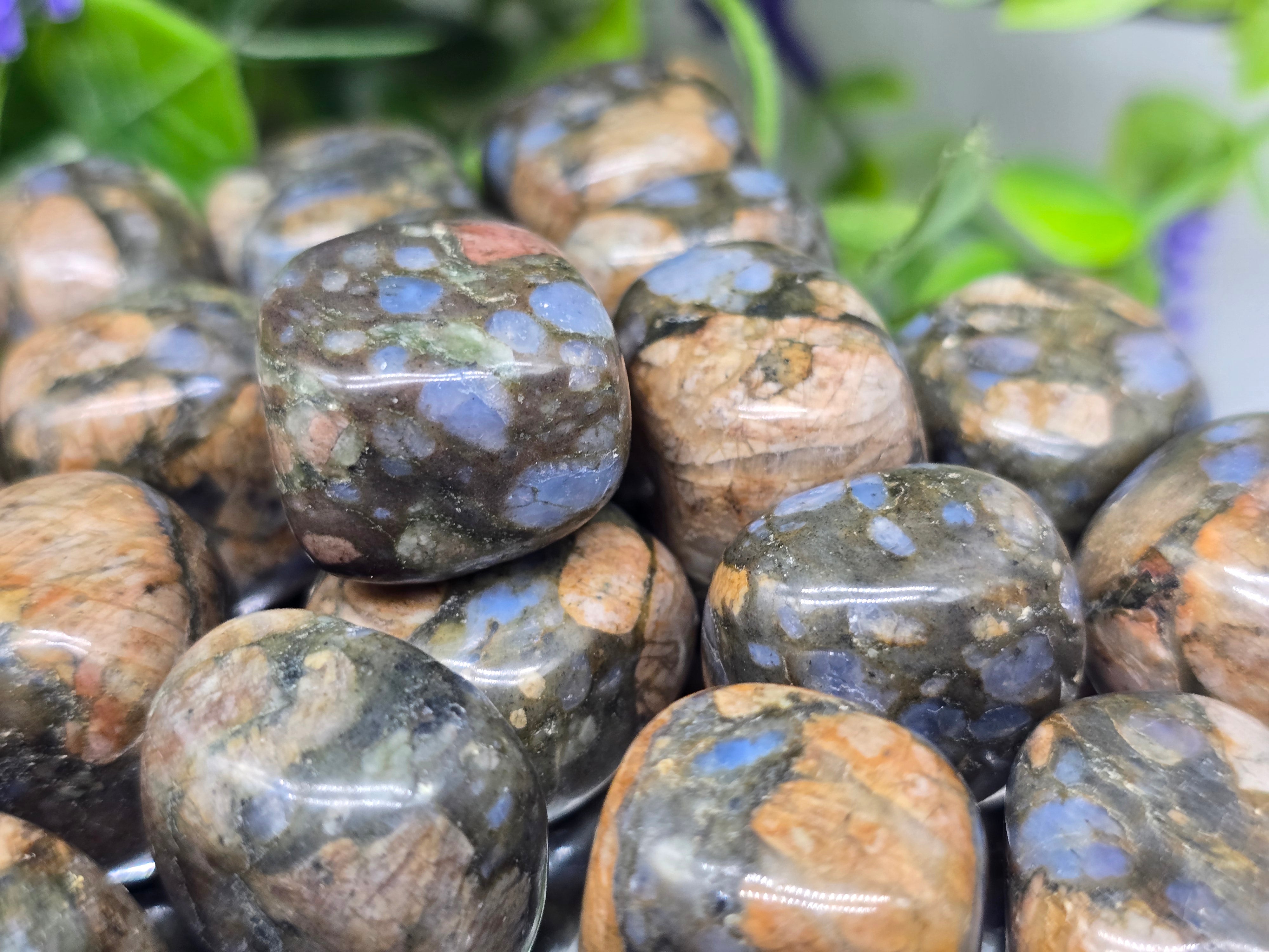 Que Sera Stone (Llanite) Tumbled Stone – Stone of Trust, Balance & Positive Change Crystal Wellness