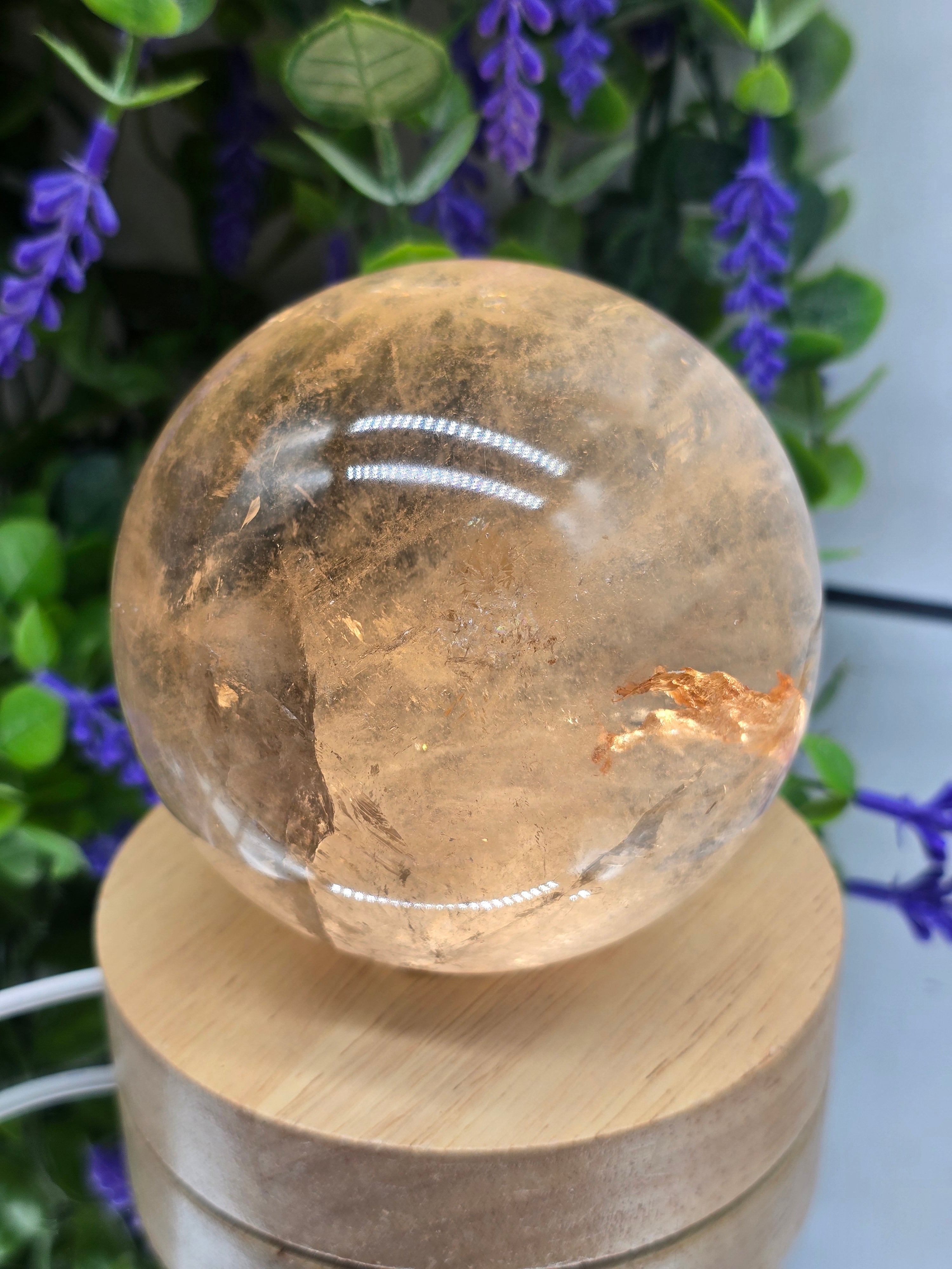 Smoky Quartz Sphere – 9 cm |
Stone of Grounding, Power & Emotional Balance Crystal Wellness