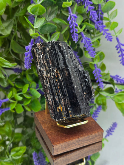 Premium Quality Natural Black Tourmaline Raw – Stone of Protection, Grounding & Energy Shield Crystal Wellness