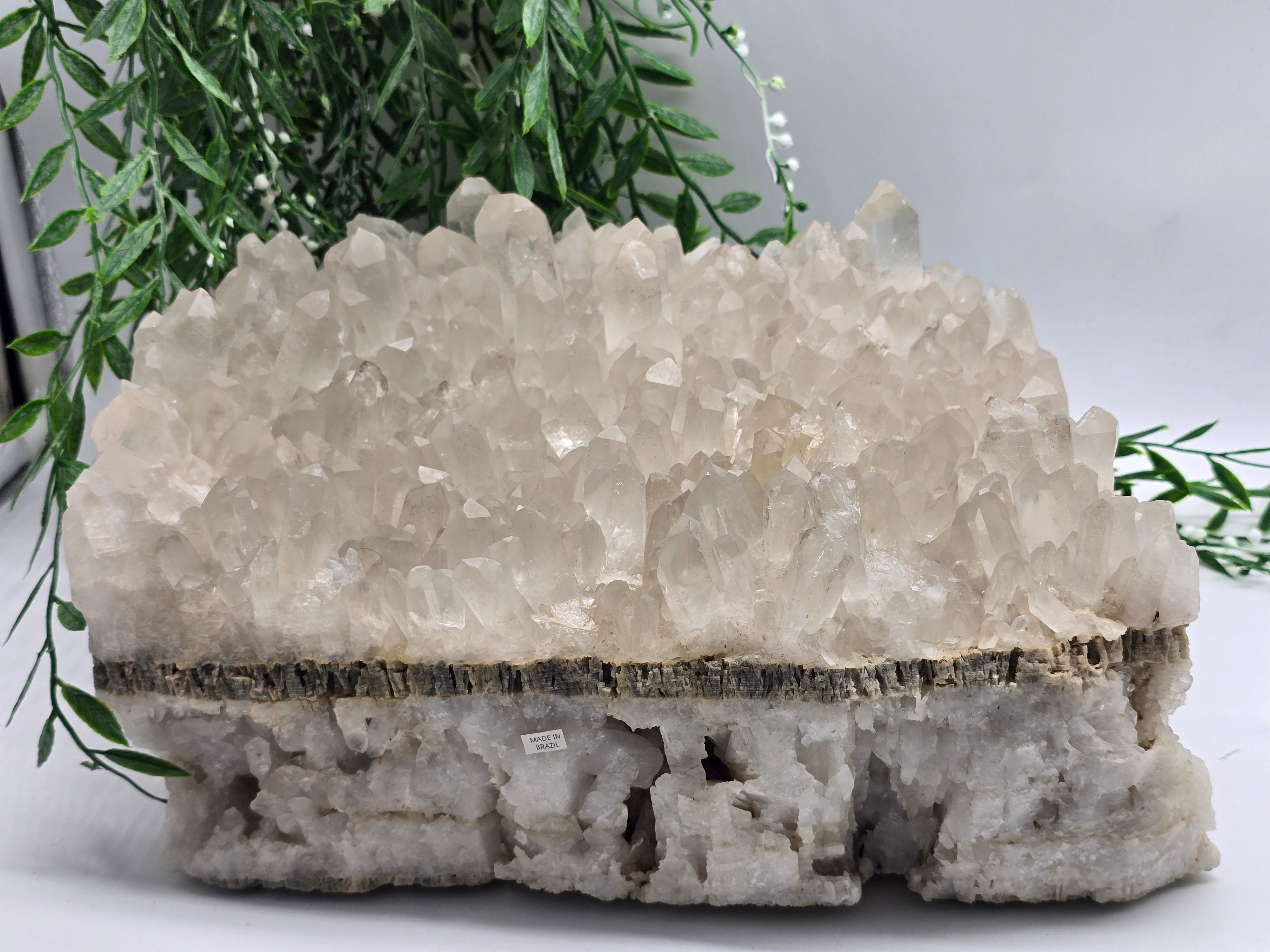Clear Quartz Cathedral Formation from Brazil (Stone of Amplified Divine Light) Crystal Wellness