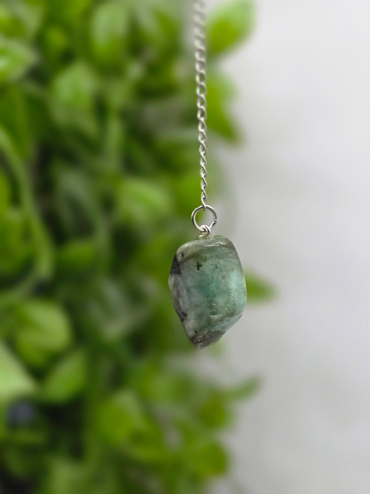 Emerald Pendulum Crystal Wellness