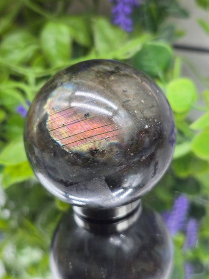 Labradorite Sphere — Stone Of Transformation, Intuition & Protection Crystal Wellness