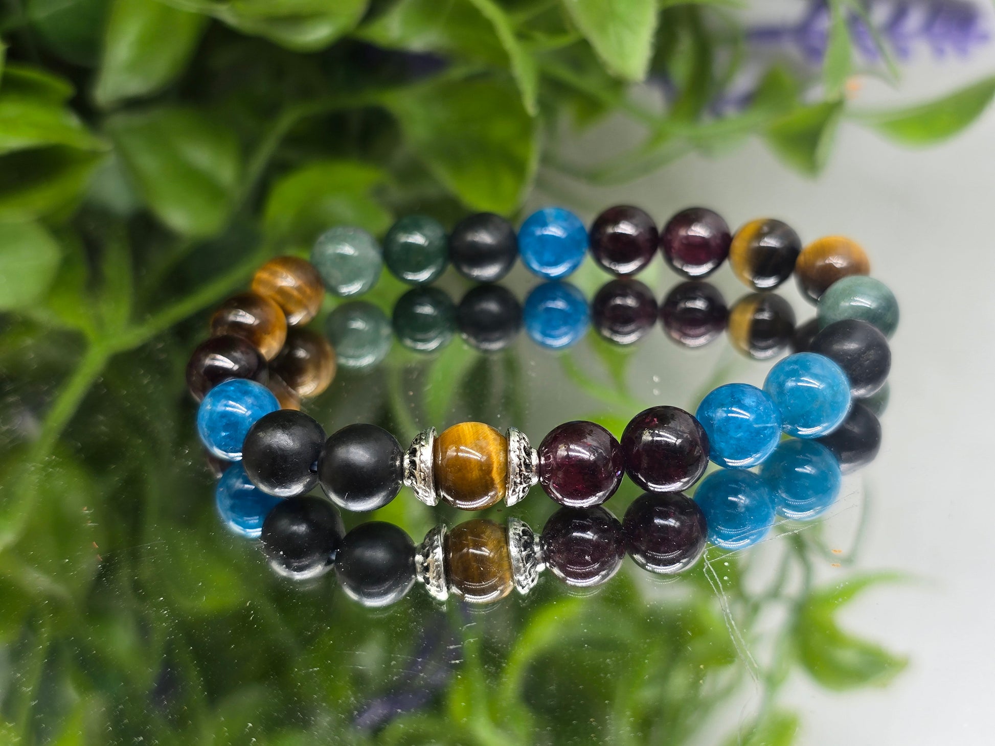 🌿 Ascension Harmony 8mm Beads Bracelet (Stone of Aligned Empowerment) Crystal Wellness