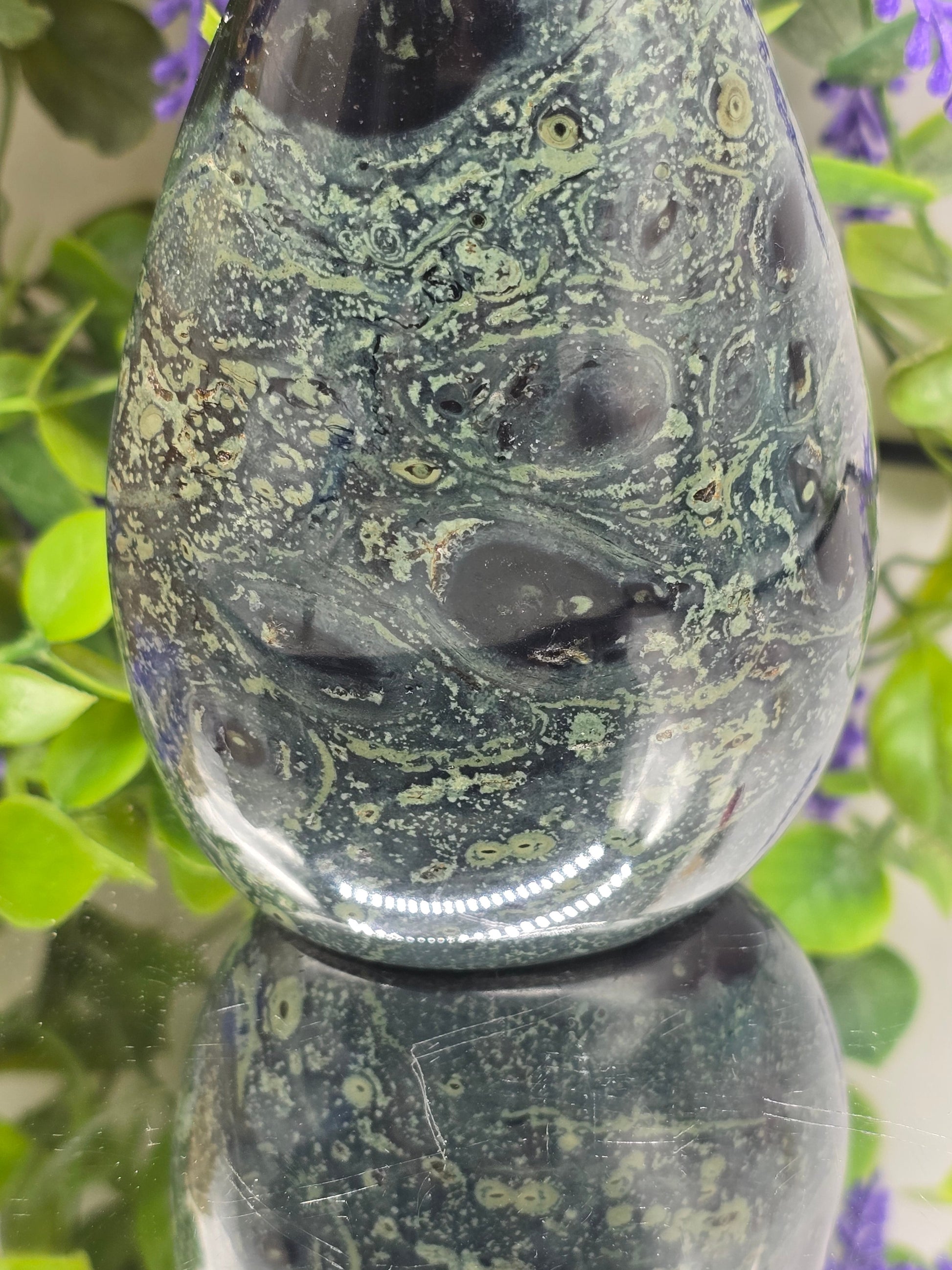 Premium Kambaba Jasper Freeform – Stone of Peace & Ancient Wisdom Crystal Wellness