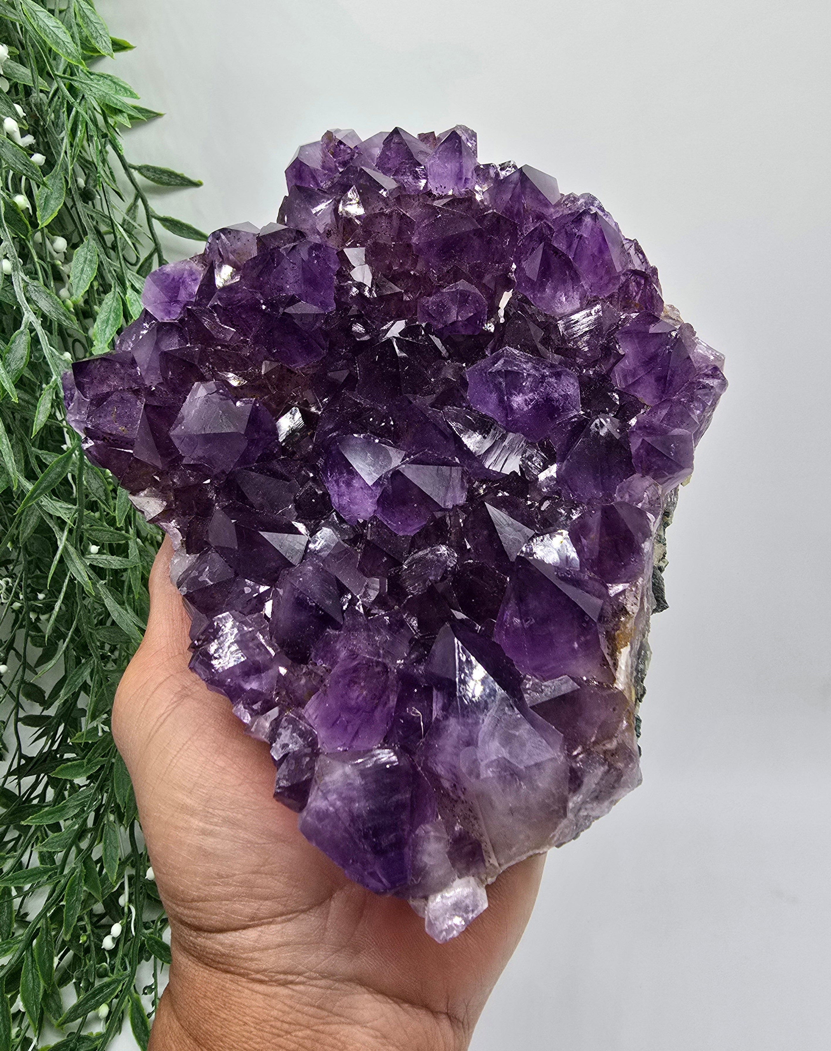 Amethyst Cluster AAA Grade Crystal Wellness