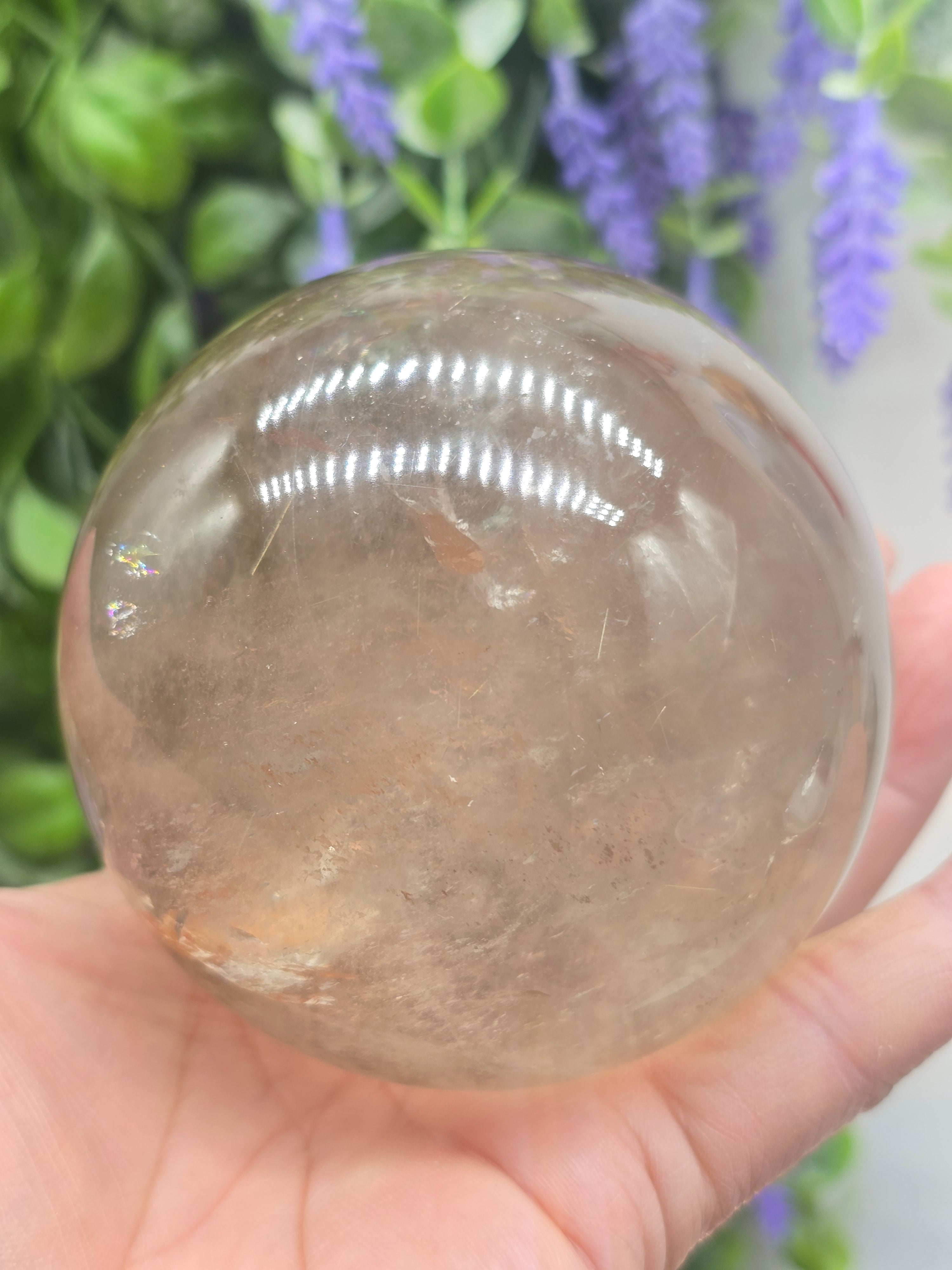 Smoky Quartz Sphere – 9 cm |
Stone of Grounding, Power & Emotional Balance Crystal Wellness