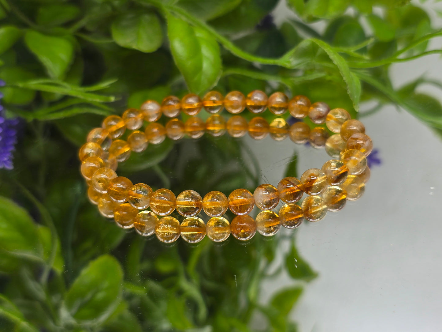 Congo-Style Citrine Bracelet (Stone of Abundance & Solar Empowerment)
