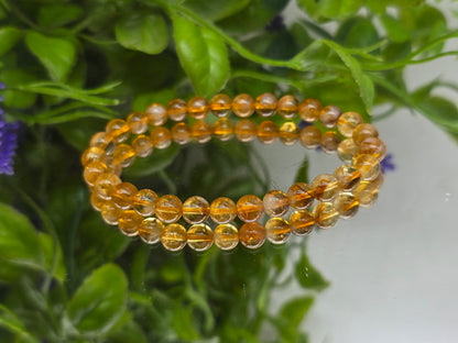 Congo-Style Citrine Bracelet (Stone of Abundance & Solar Empowerment)