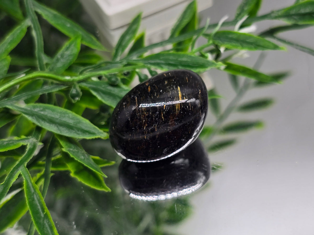 Genuine Nuumite Tumbled Stone | Stone of Ancient Protection, Transformation & Personal Power | 23.56g Crystal Wellness