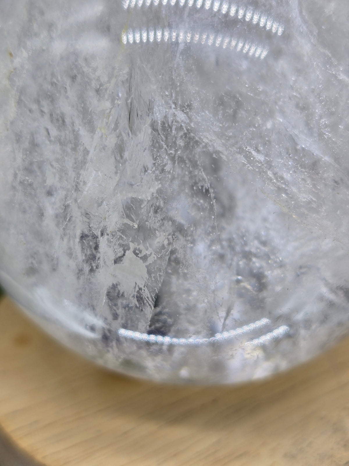 High-Grade Brazilian Clear Quartz Sphere 9.2cm – Master Healer, Amplification & Stone of Power (1.1kg) Crystal Wellness