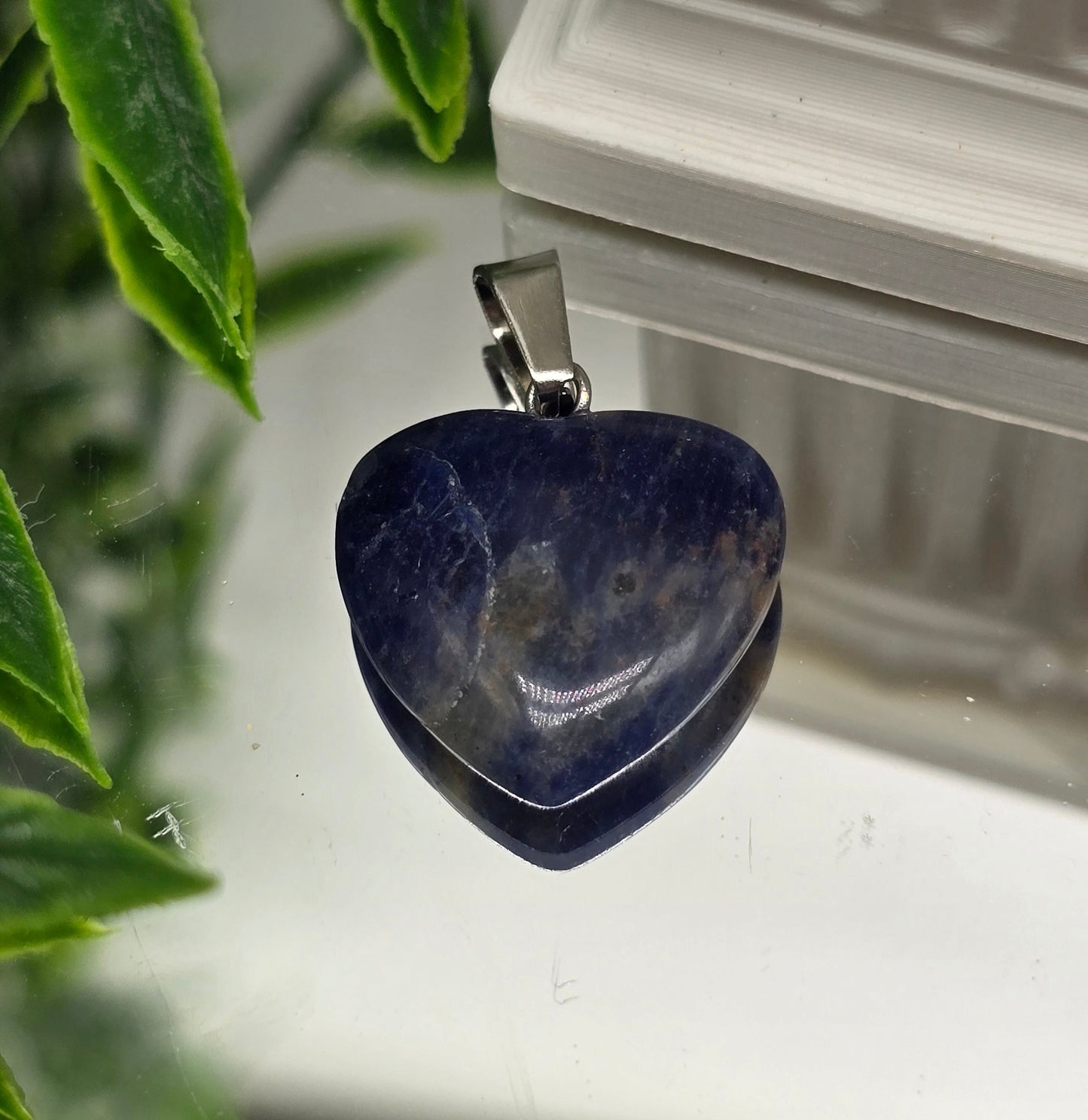 Variety Crystal Heart Pendant | Healing Crystal Necklace for Love, Balance & Daily Energy Crystal Wellness