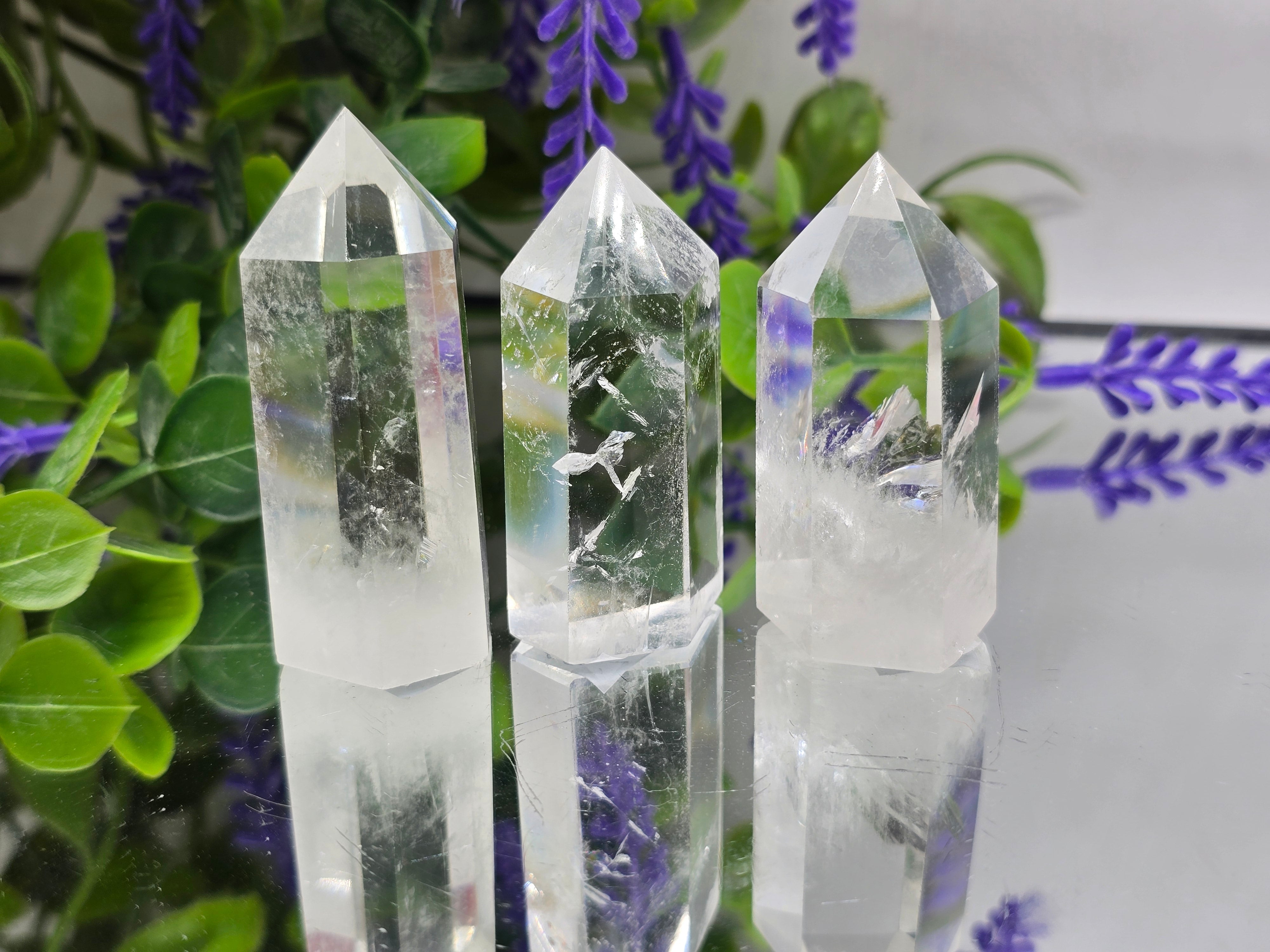 Premium Clear Quartz Point – The Master Healer & Stone of Clarity Crystal Wellness