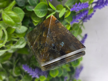 Labradorite “Stone of Magic, Transformation & Protection” Pyramid Crystal Wellness